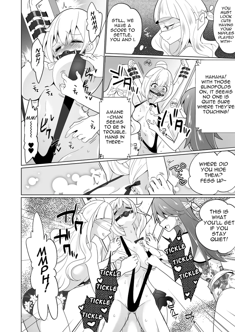 ppw - Trapped in Tickling Games page 40 - swimsuit bondage hentai manga - read online free