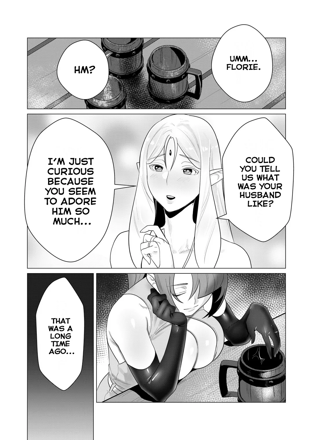 Yuusha-sama wa Houshuu ni Hitozuma o Gokibou desu Vol. 1 page 58 - elf milf hentai manga - read online free