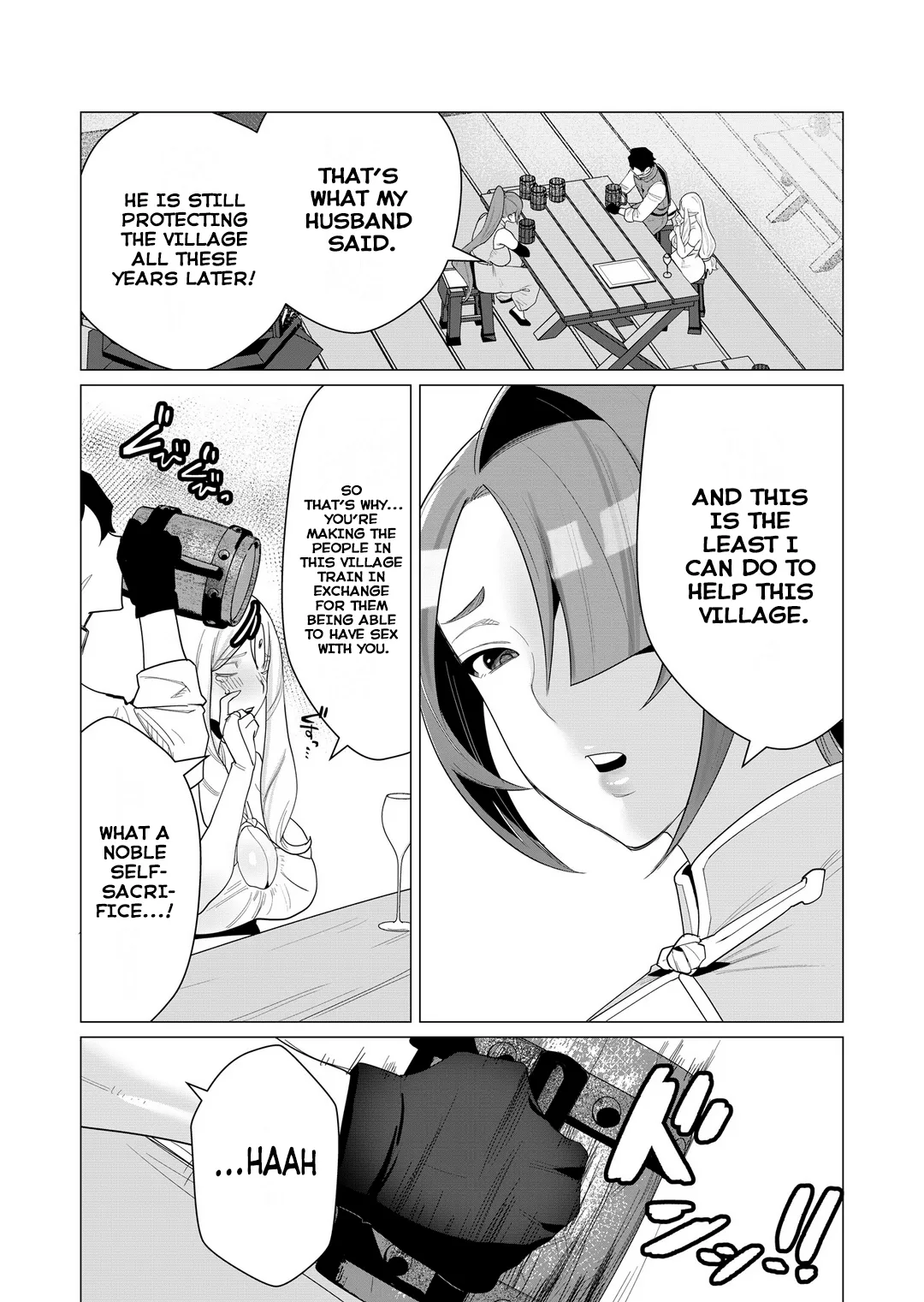 Yuusha-sama wa Houshuu ni Hitozuma o Gokibou desu Vol. 1 page 63 - nakadashi full censorship hentai manga - read online free