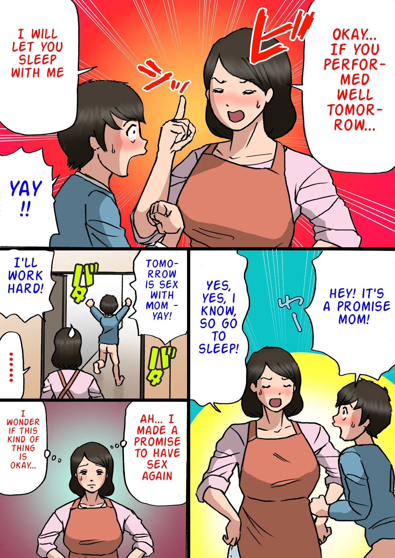 Okaa-san wa Musuko no Amaenbou o Naoshitai!! - Page 12