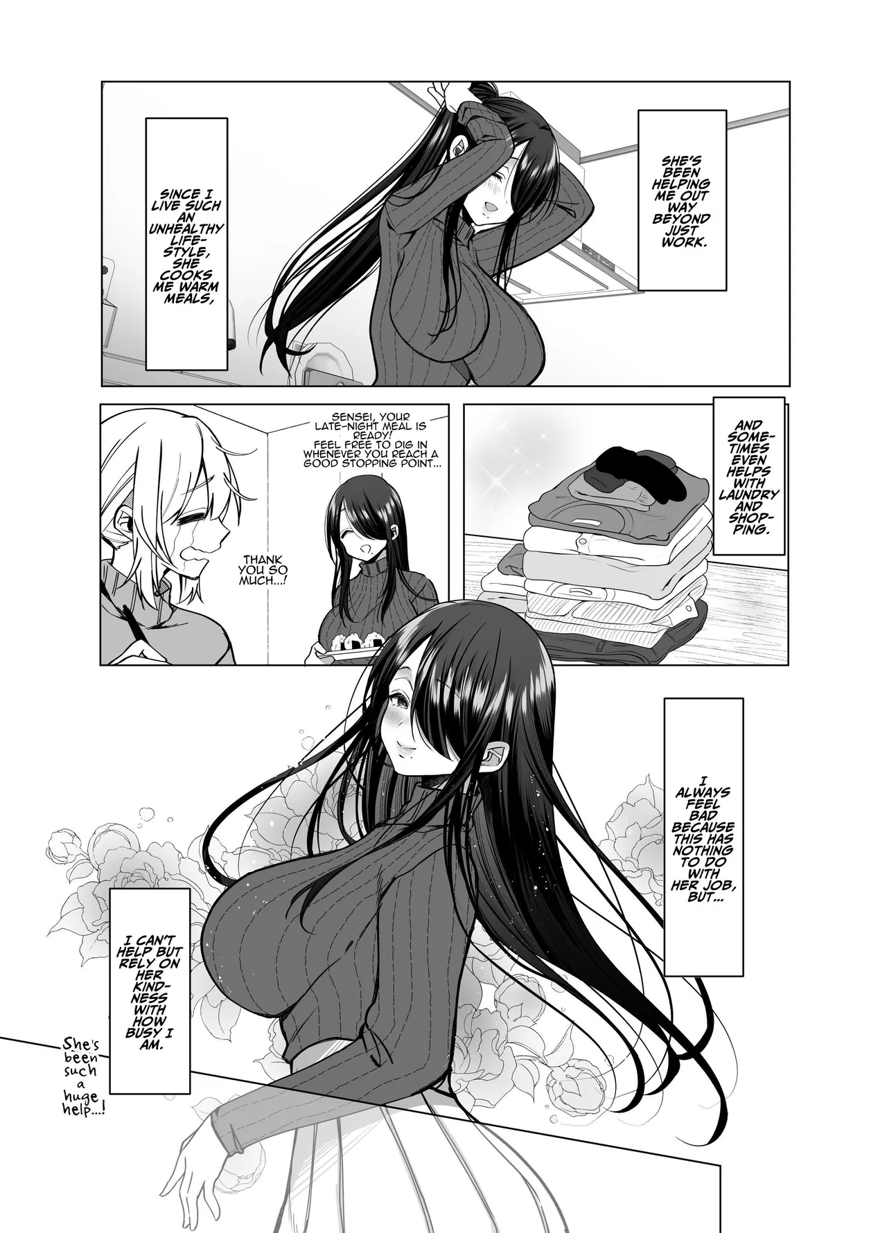 Ecchi na Henshuu Kurokawa-san | Erotic Editor Kurokawa page 10 original parody - big breasts x-ray hentai manga - read online free