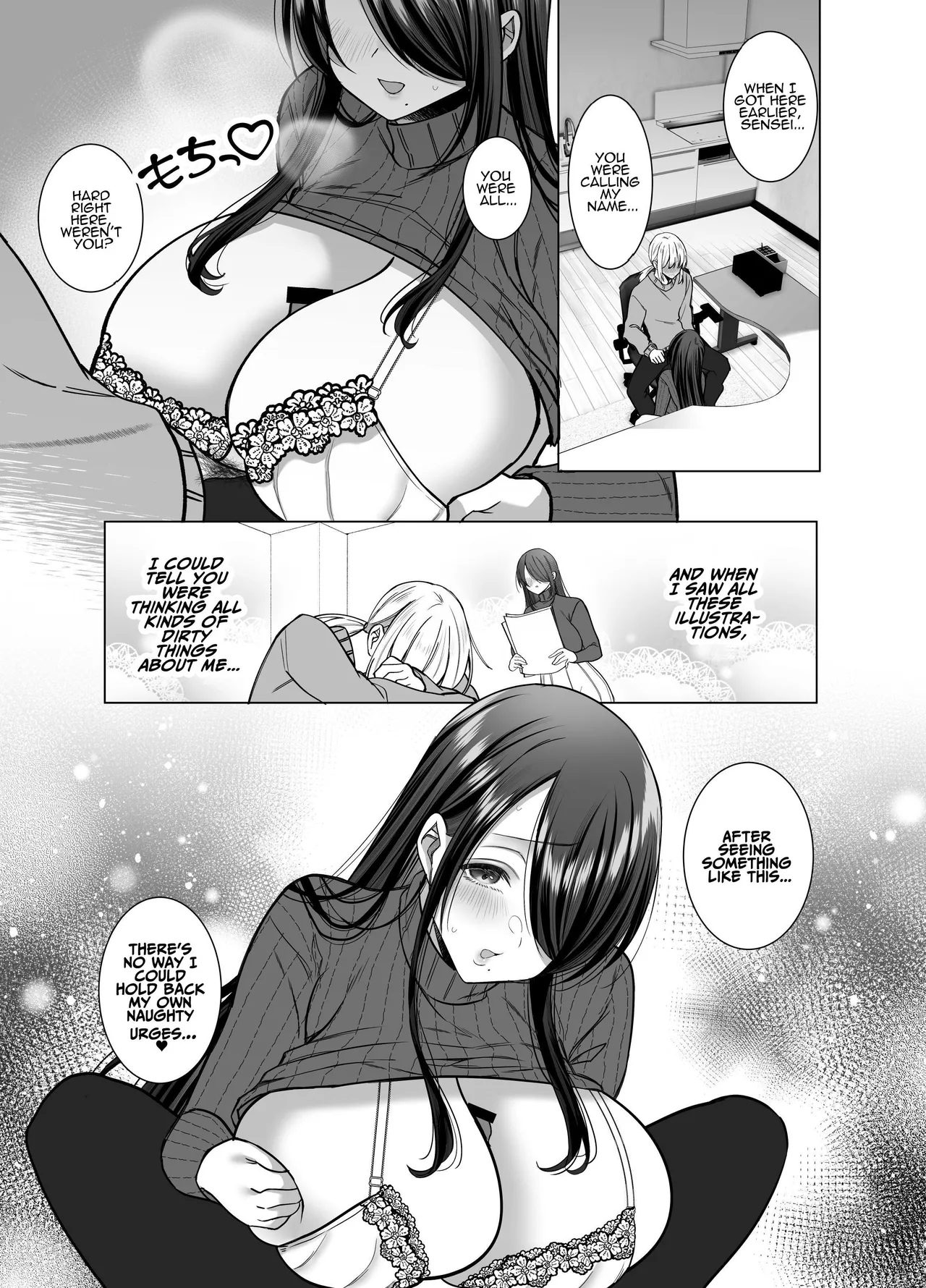 Ecchi na Henshuu Kurokawa-san | Erotic Editor Kurokawa page 20 original parody - sole female sole male hentai manga - read online free