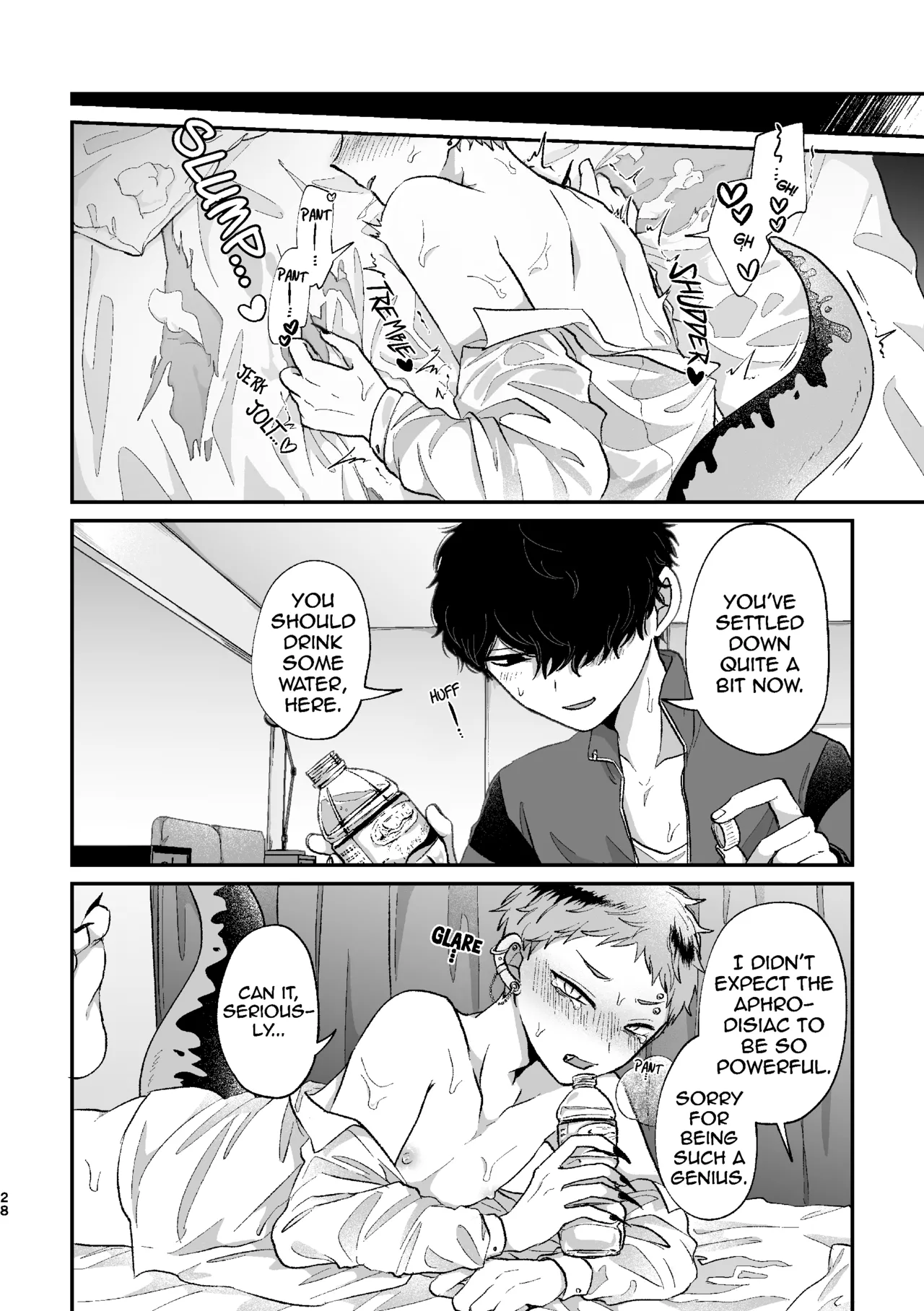 I'm Sorry, but This is an Ero Manga II page 27 - unusual teeth piercing hentai manga - read online free