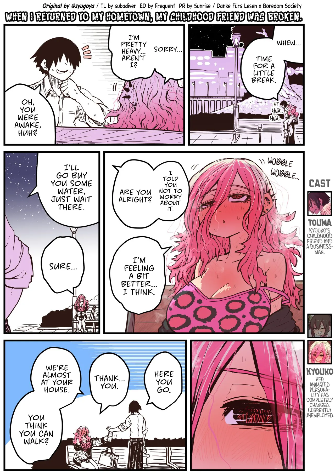 Jimoto ni Kaettekitara Osananajimi ga Kowareteta | When I Returned to My Hometown, My Childhood Friend was Broken page 18 original parody - squirting big breasts hentai manga - read online free