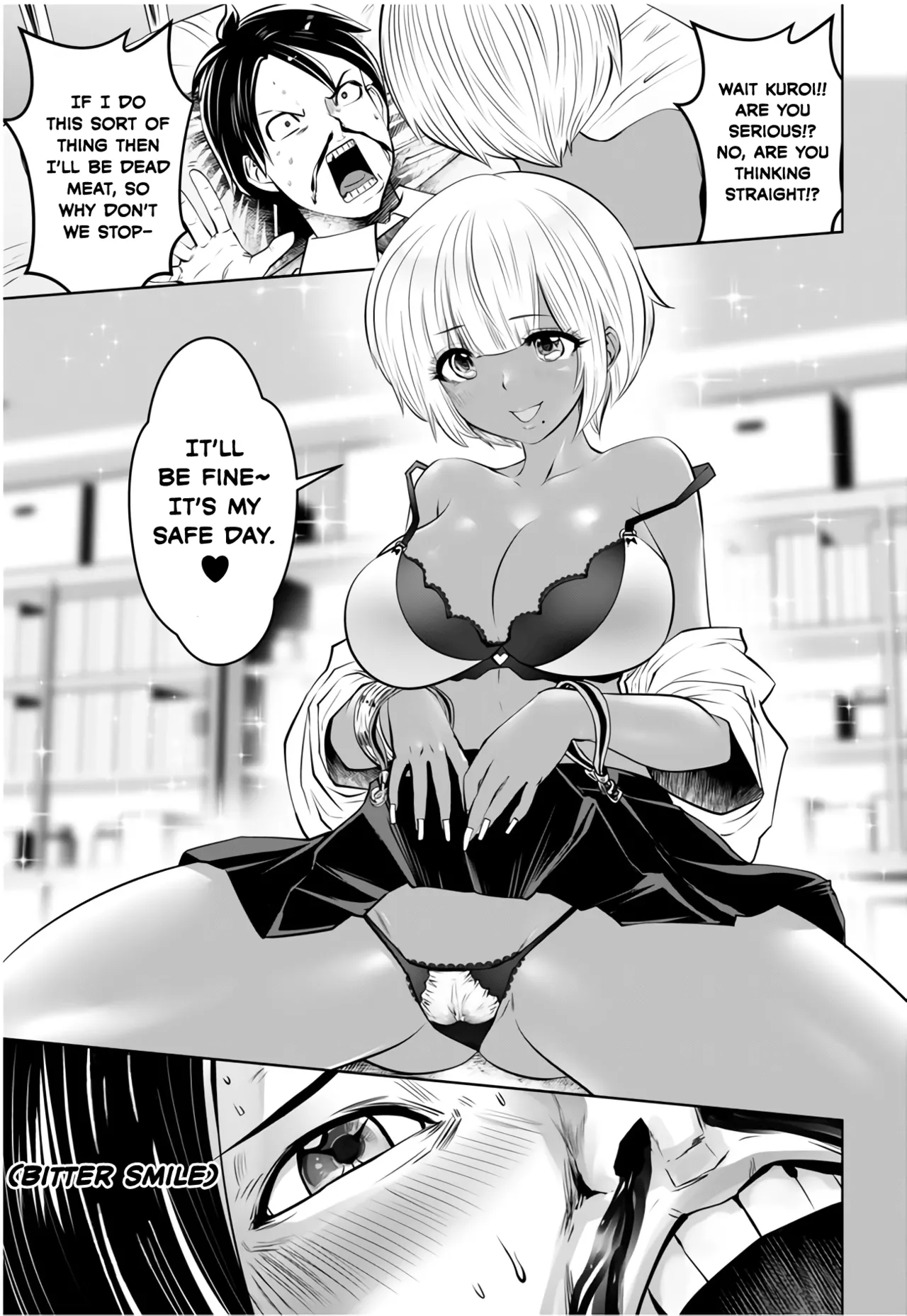 Black Gakkou ni Tsutomete Shimatta Sensei - Transferred to the Gyaru Academy vol 1 page 74 - big breasts gyaru hentai manga - read online free