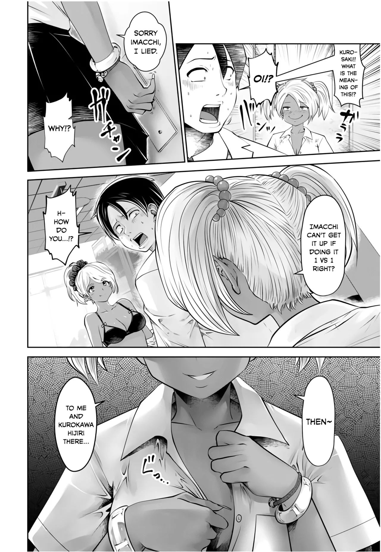 Black Gakkou ni Tsutomete Shimatta Sensei - Transferred to the Gyaru Academy vol 1 page 91 - big breasts gyaru hentai manga - read online free