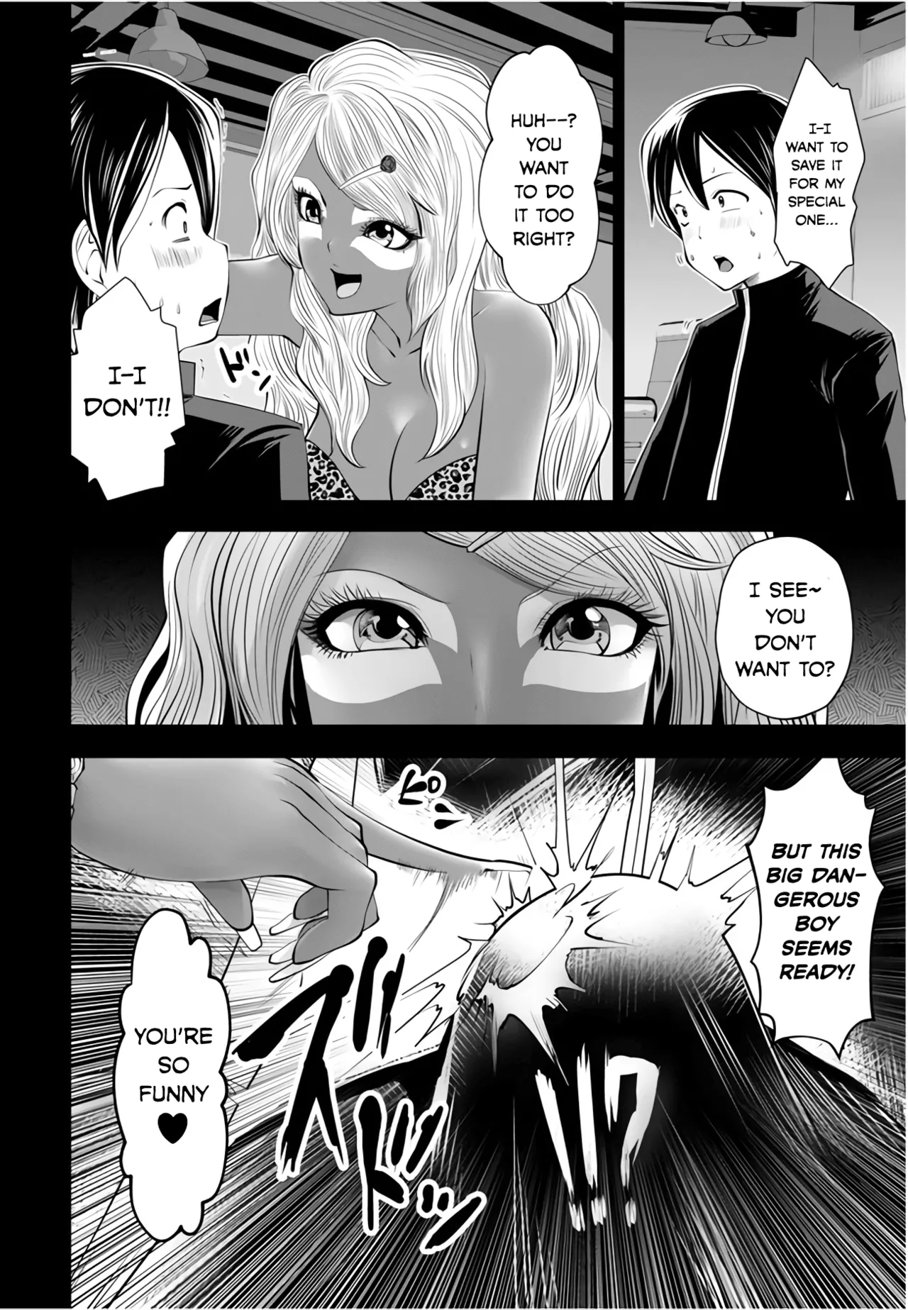 Black Gakkou ni Tsutomete Shimatta Sensei - Transferred to the Gyaru Academy vol 1 page 97 - big breasts gyaru hentai manga - read online free