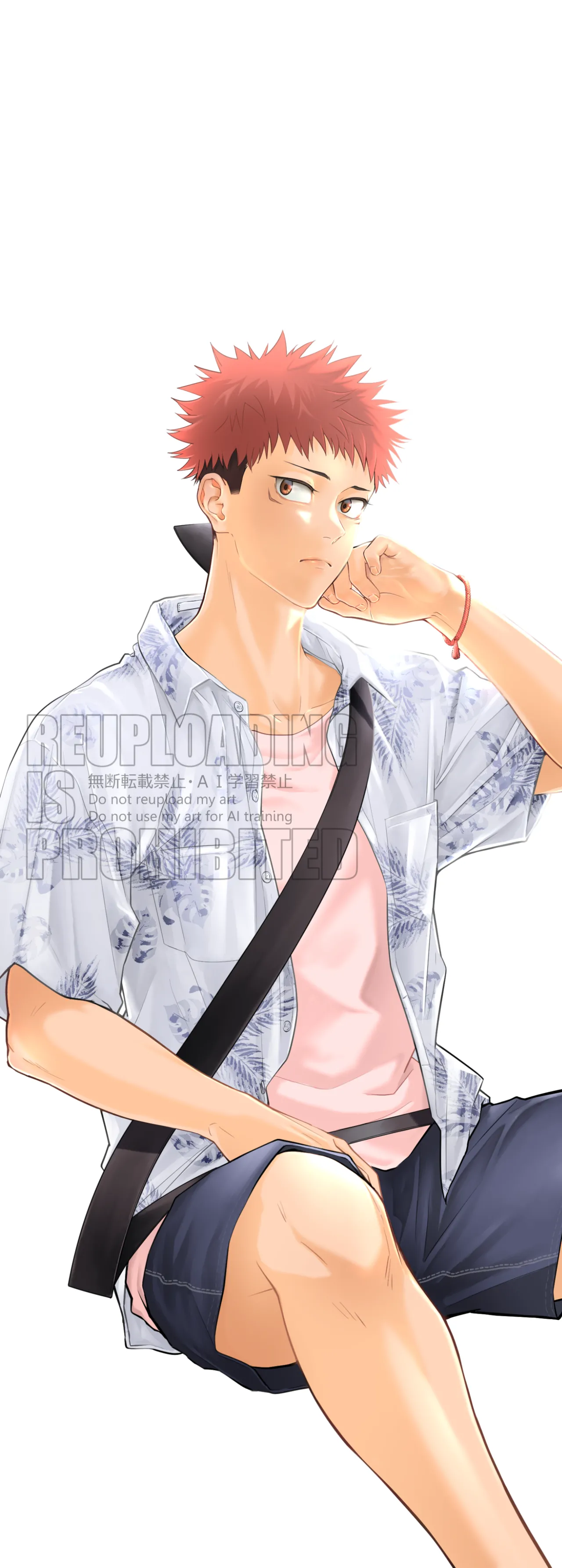 GO YU IN CAR page 20 featuring yuuji itadori jujutsu kaisen parody - handjob condom hentai manga - read online free