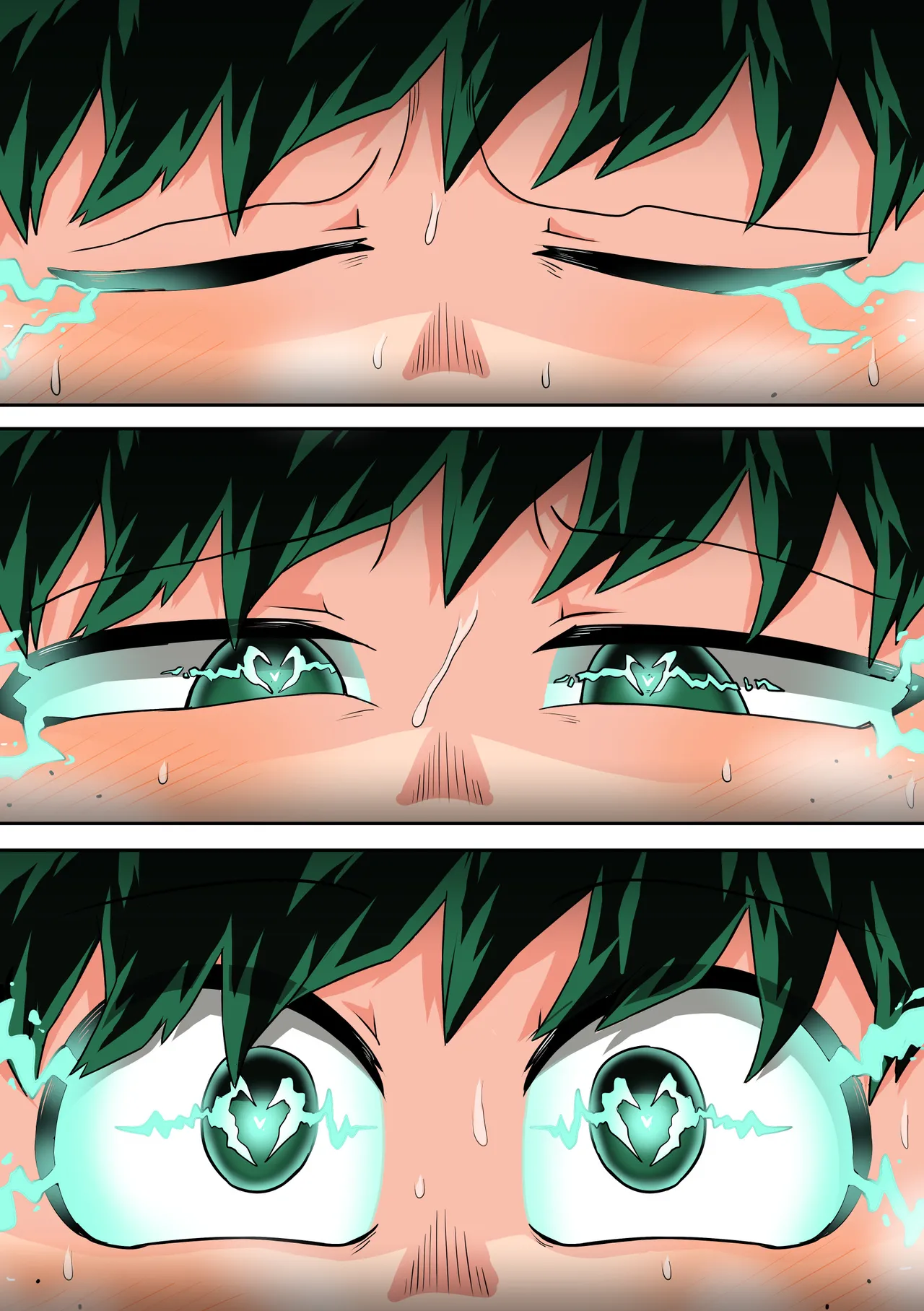 Boku no Harem Academia Ch. 8: Kanojo-tachi no Kesshin page 112 featuring tsuyu asui my hero academia parody - kissing unusual pupils hentai manga - read online free