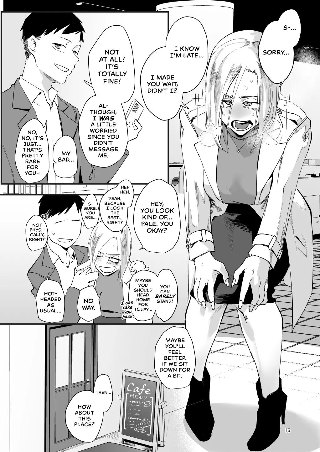 Atashi de…. | For me... page 12 original parody - sole female sole male hentai manga - read online free