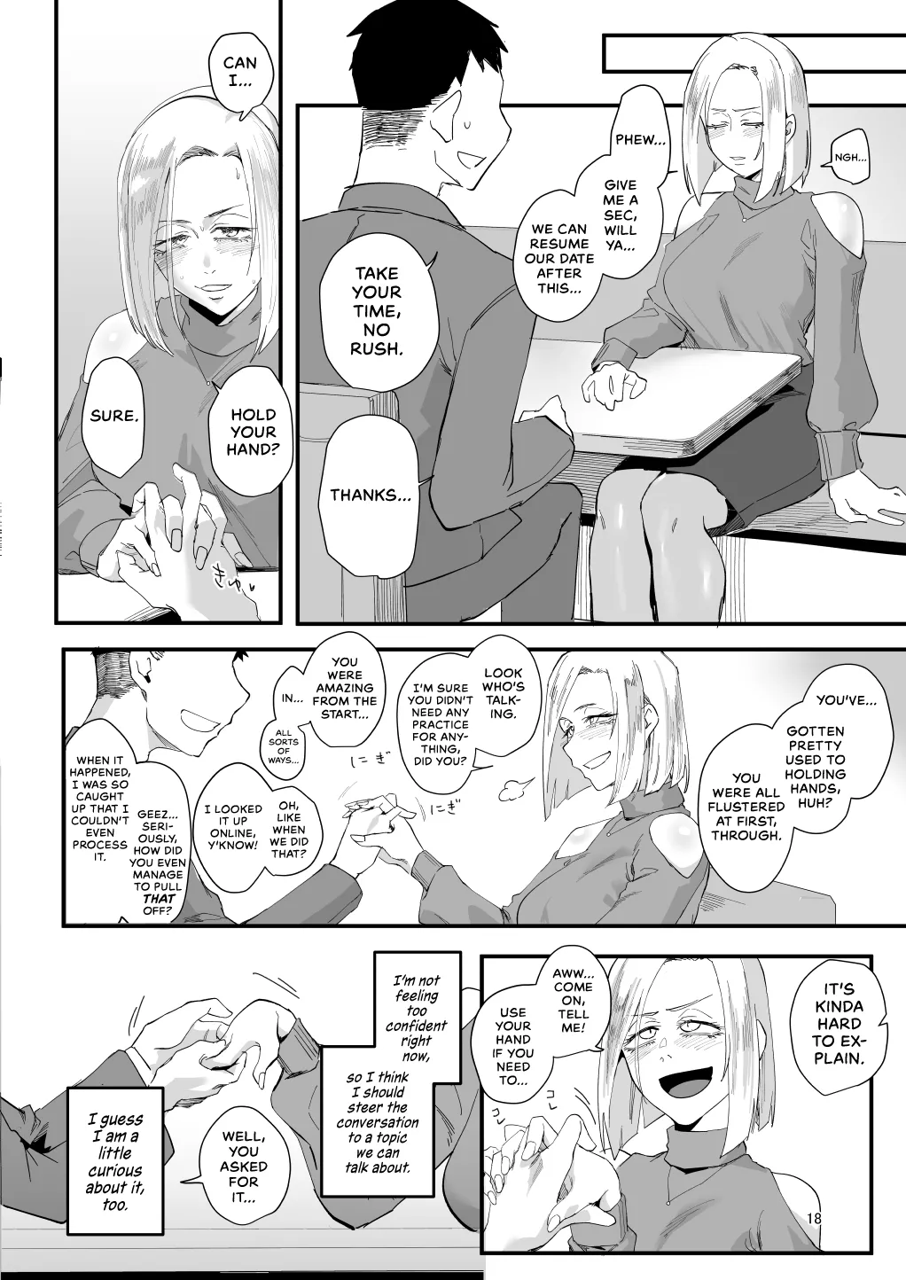 Atashi de…. | For me... page 14 original parody - big breasts anal hentai manga - read online free