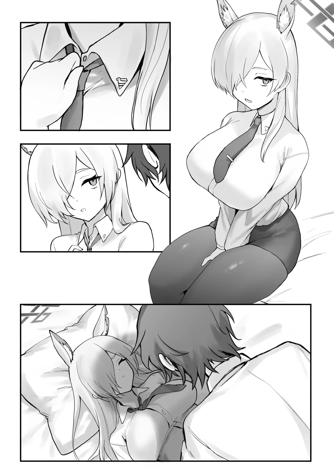 ×× to Sensei to. page 44 featuring toki asuma blue archive parody - sole male nakadashi hentai manga - read online free