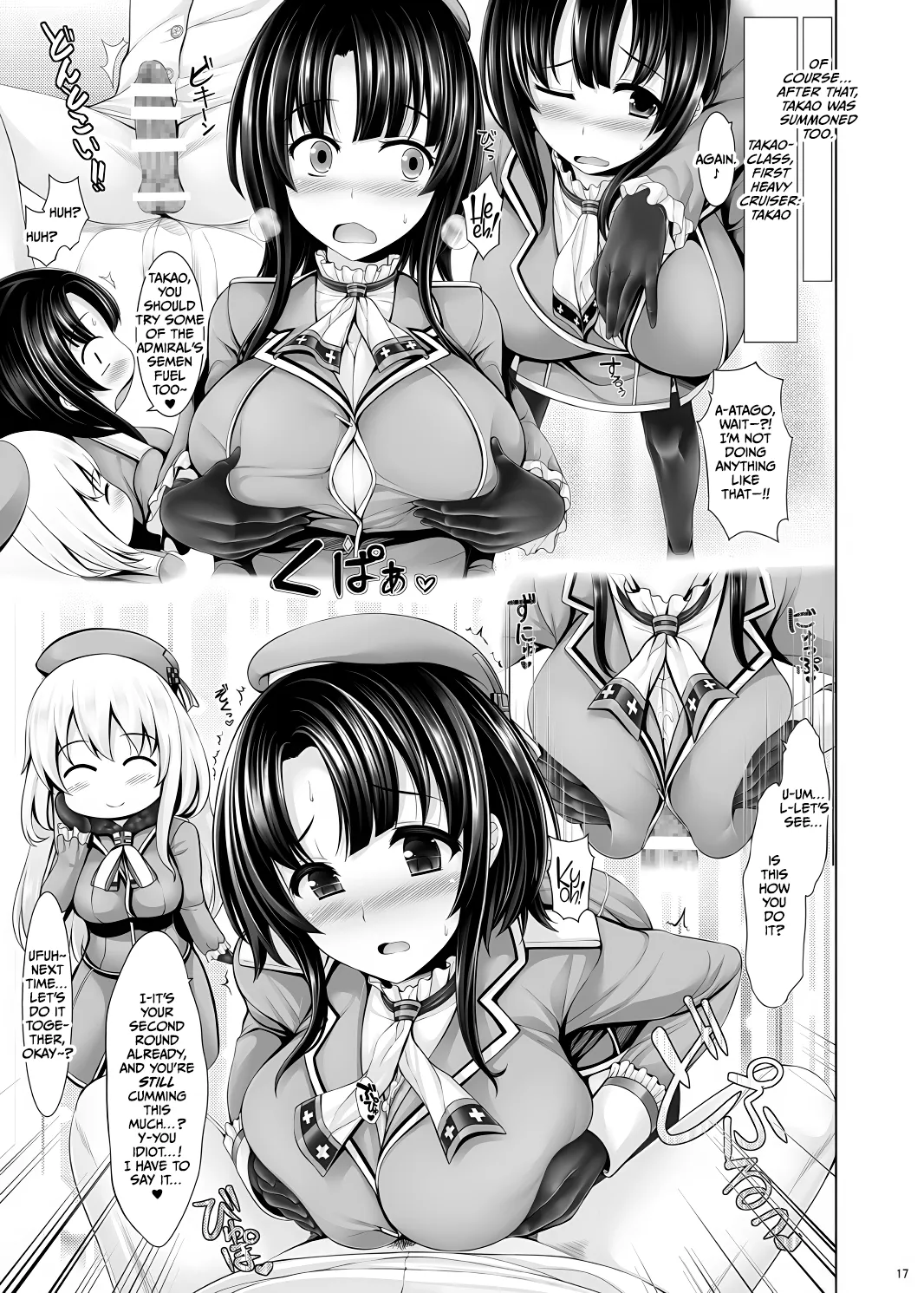 Hourainyuusen Youi! page 16 kantai collection parody - sole male paizuri hentai manga - read online free