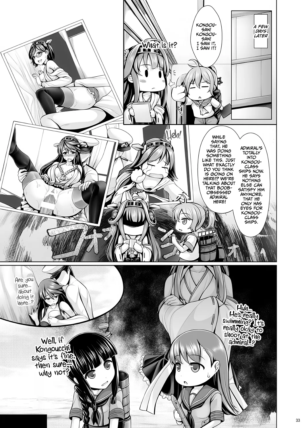 Hourainyuusen Youi! page 32 kantai collection parody - sole male paizuri hentai manga - read online free