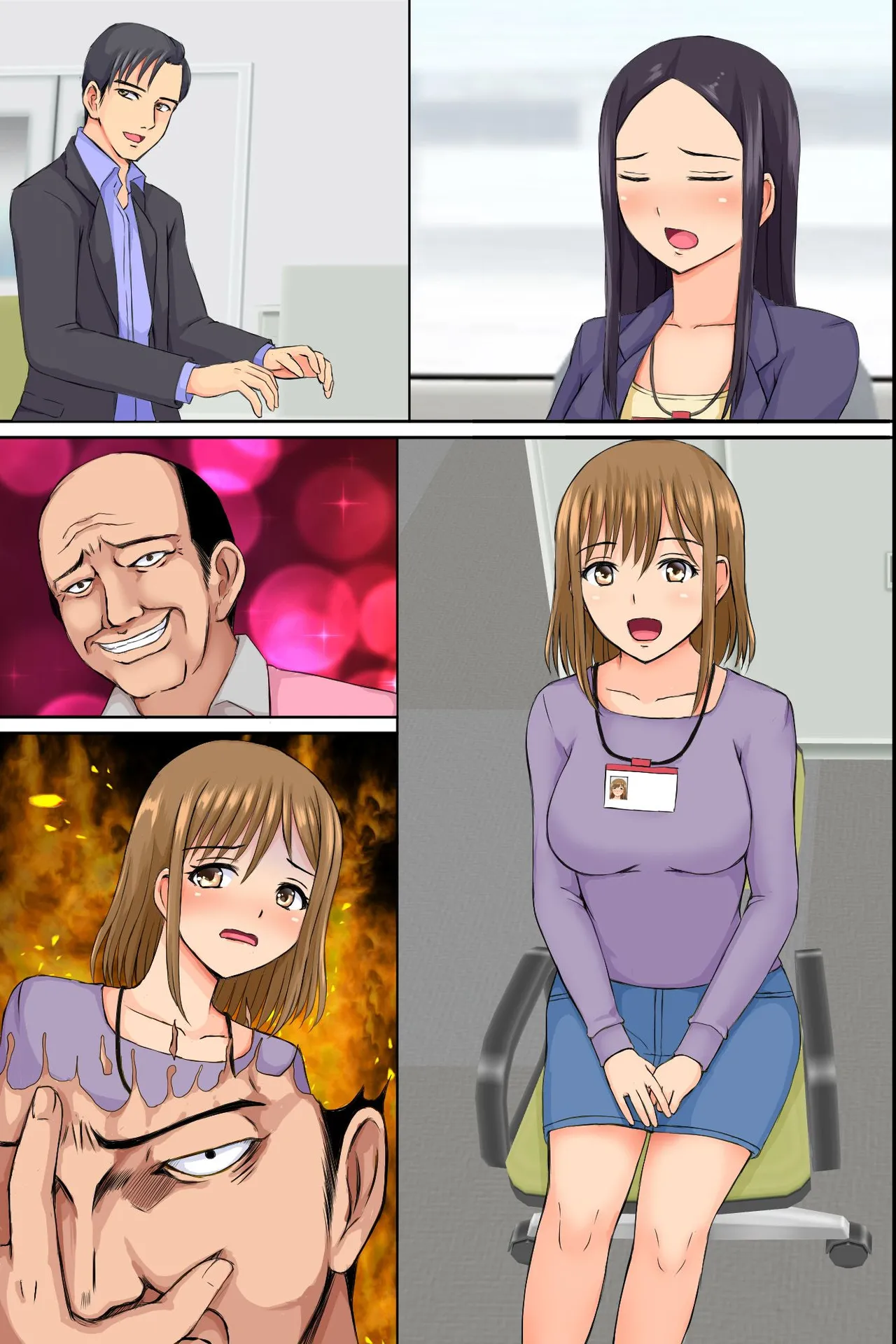 [Dl Mate] Sennou Sareta Office Joshi-tachi ~Namaiki OL ni Oshioki o! Teihen Shain ga Bijo OL-tachi o Hatsujou Sasete Seishori Dougu ni Kaetatta w~ page 47 original parody - nakadashi full color hentai manga - read online free