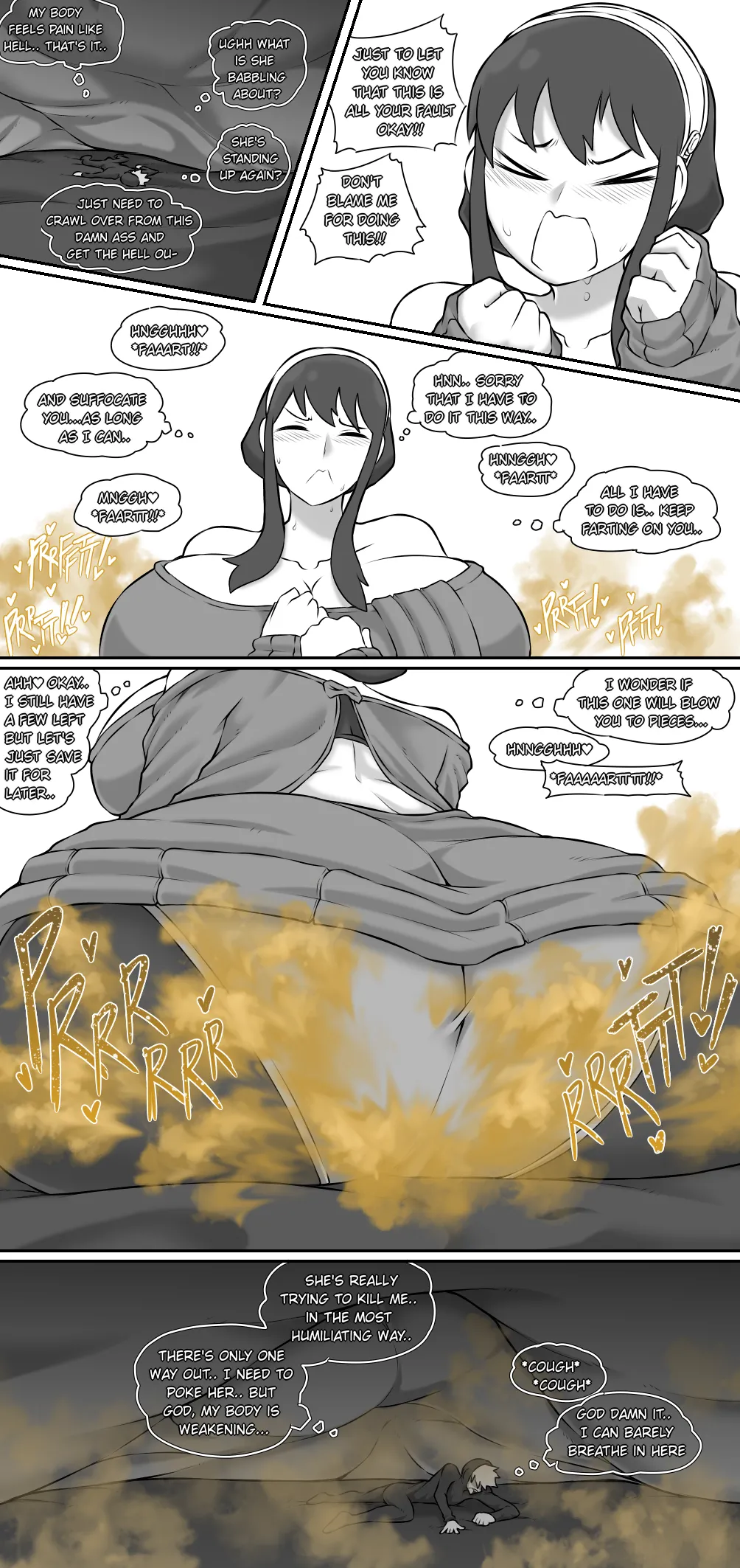 Gts Tamago page 11 featuring yor forger spy x family parody - giantess farting hentai manga - read online free