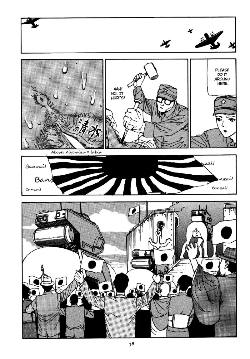 [Kago Shintarou] Kagayake! Dai Toua Kyouei Ken | Sparkle! Greater East-Asian Co-Prosperity Sphere [English] page 62 - tankoubon guro hentai manga - read online free