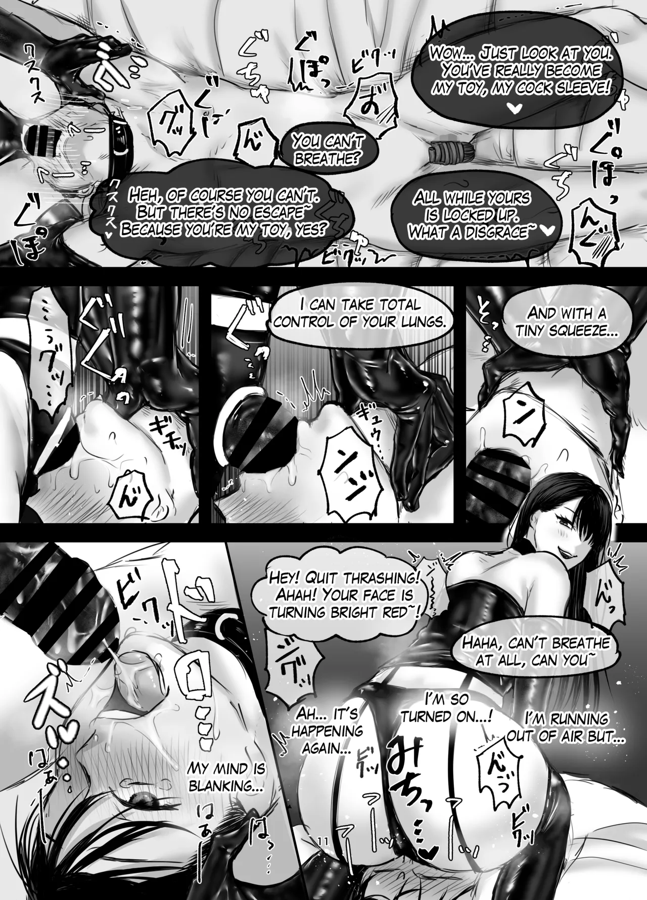 SNS de Deatta S Josei to SM Play o Shite Kawareru Hanashi 2 | The Story of How I Became an SNS Domme's Pet 2 page 11 original parody - sole female sole male hentai manga - read online free