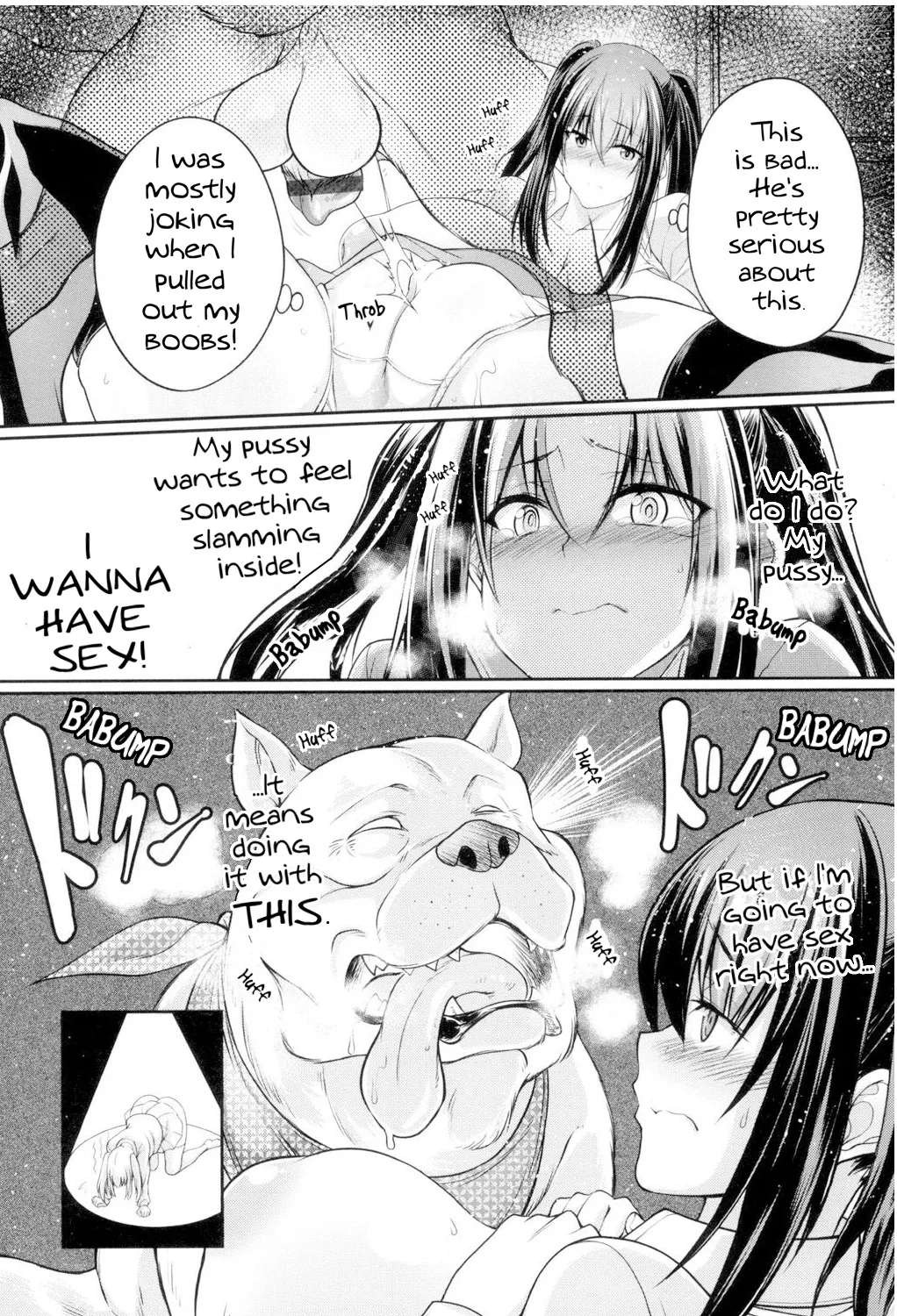 Juukan Koimonogatari | Bestiality Love Stories page 150 - nakadashi big penis hentai manga - read online free