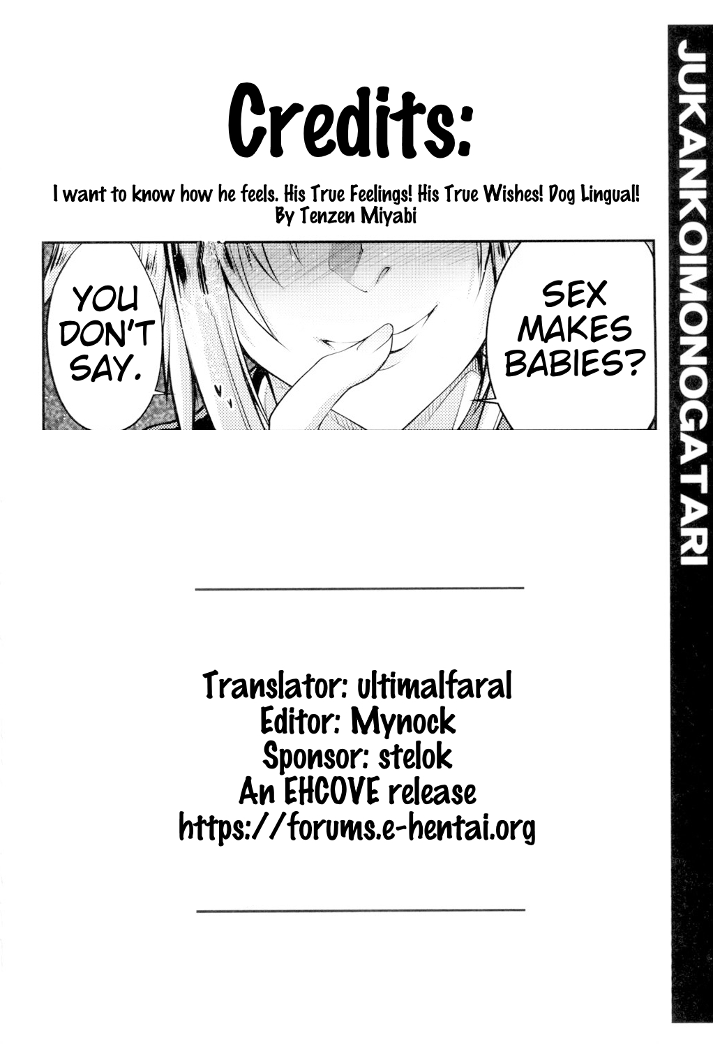 Juukan Koimonogatari | Bestiality Love Stories page 198 - nakadashi big penis hentai manga - read online free