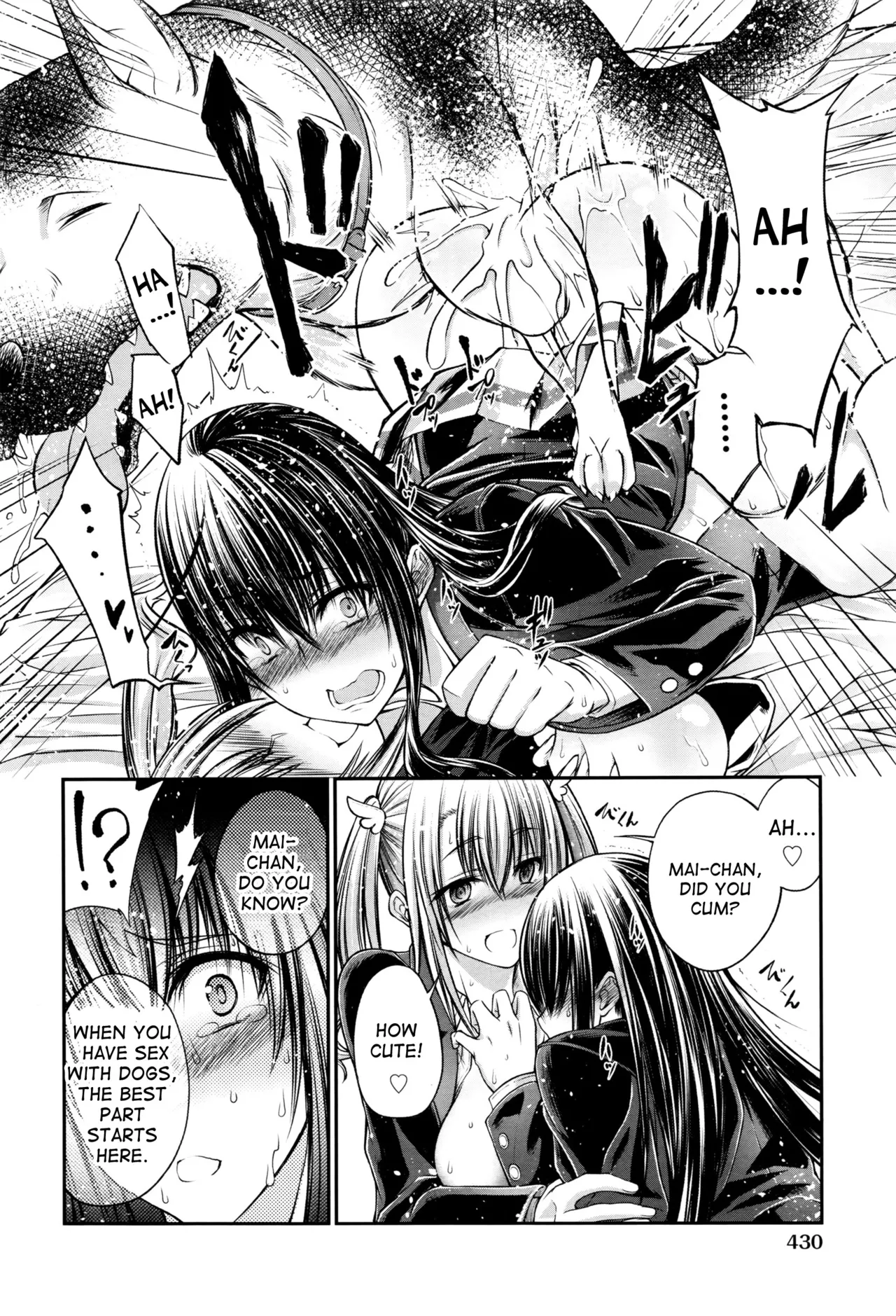 Juukan Koimonogatari | Bestiality Love Stories page 53 - nakadashi big penis hentai manga - read online free