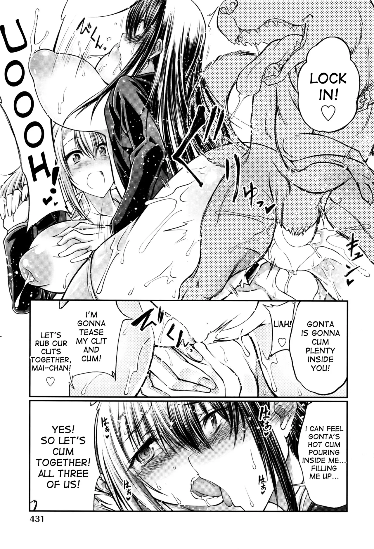 Juukan Koimonogatari | Bestiality Love Stories page 54 - kissing big breasts hentai manga - read online free
