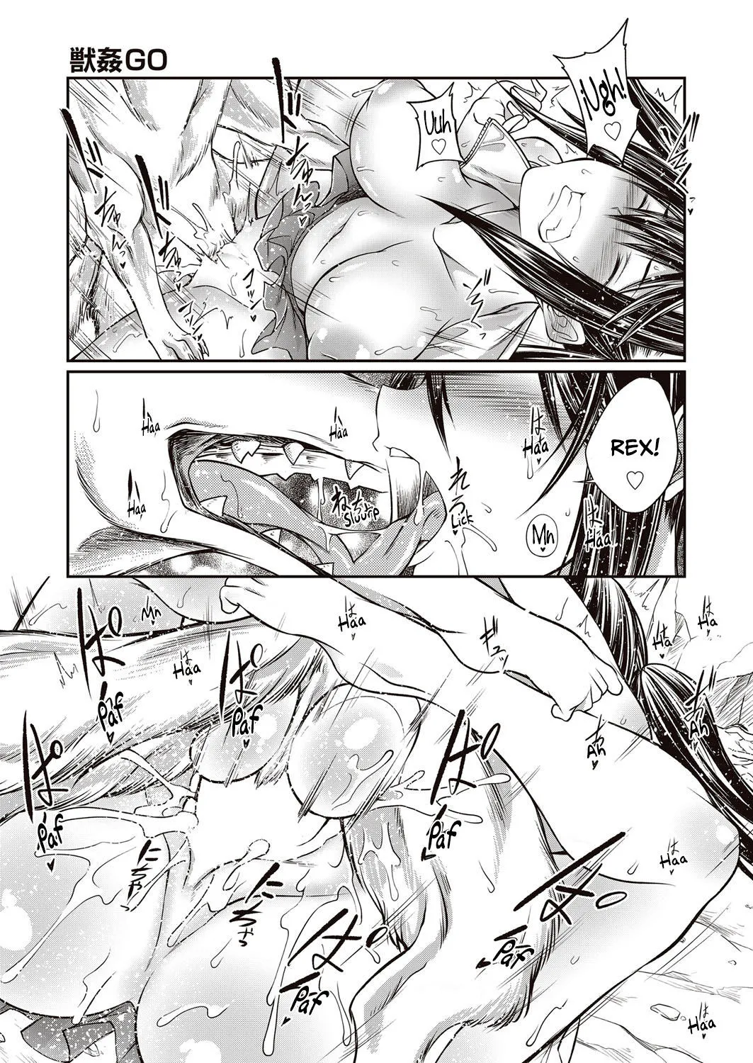Juukan Koimonogatari | Bestiality Love Stories page 98 - nakadashi big penis hentai manga - read online free