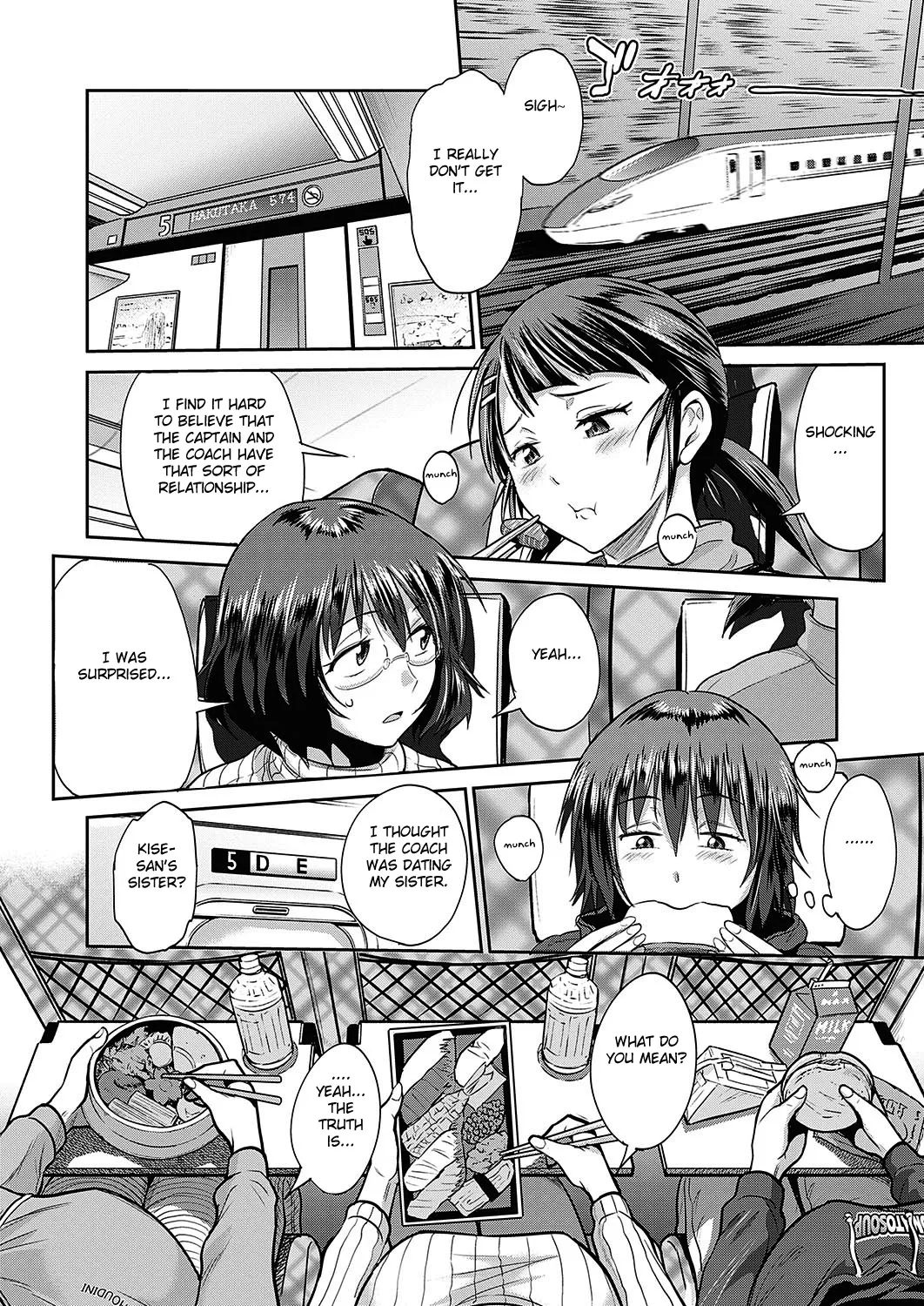 Joshi Luck! 2 Years Later 3 page 132 - big breasts multi-work series hentai manga - read online free