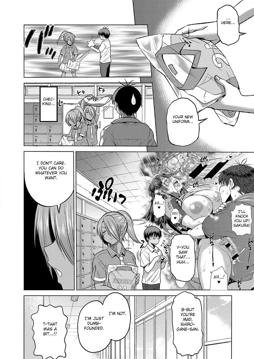 Joshi Luck! 2 Years Later 3 page 15 - big breasts multi-work series hentai manga - read online free