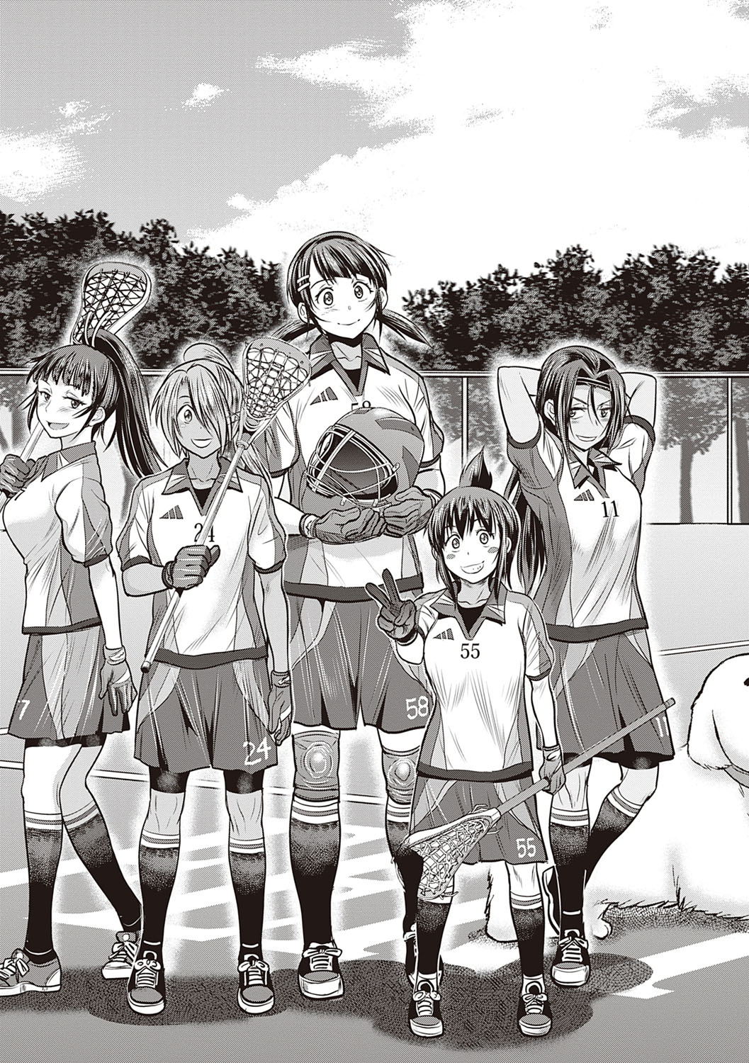 Joshi Luck! 2 Years Later 4 page 141 - sole male big breasts hentai manga - read online free