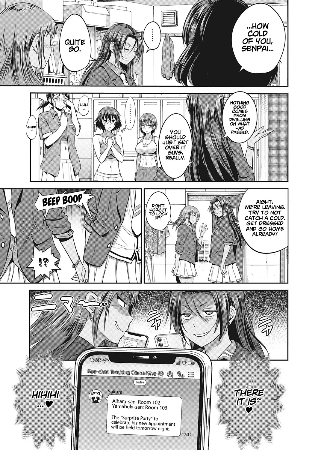 Joshi Luck! 2 Years Later 4 page 185 - sole male big breasts hentai manga - read online free