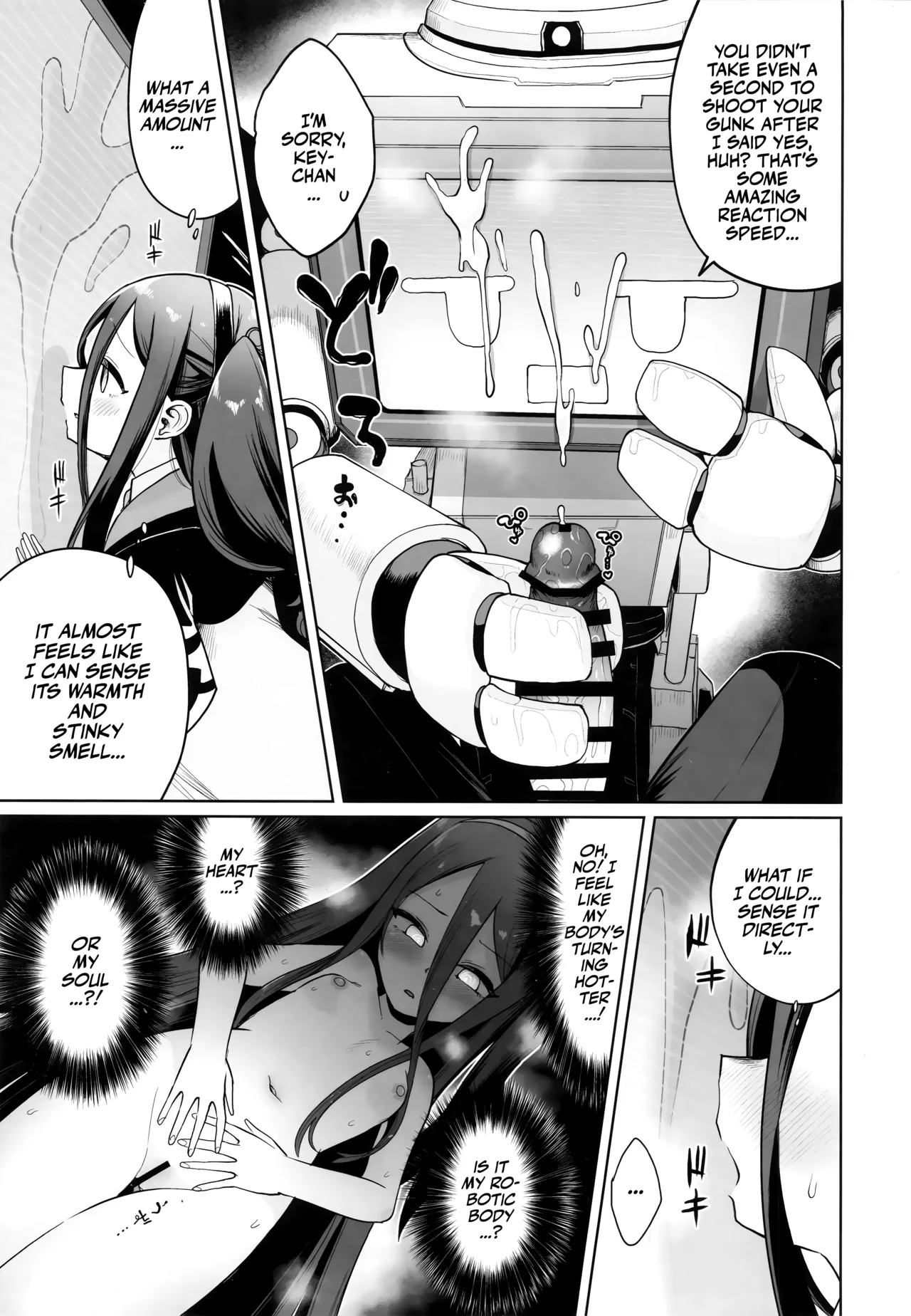 Donna Sugata demo Kimi wa, Konna Sugata demo Anata wa | Deep Inside, It's Still You! page 12 featuring alice tendou blue archive parody - robot sole male hentai manga - read online free