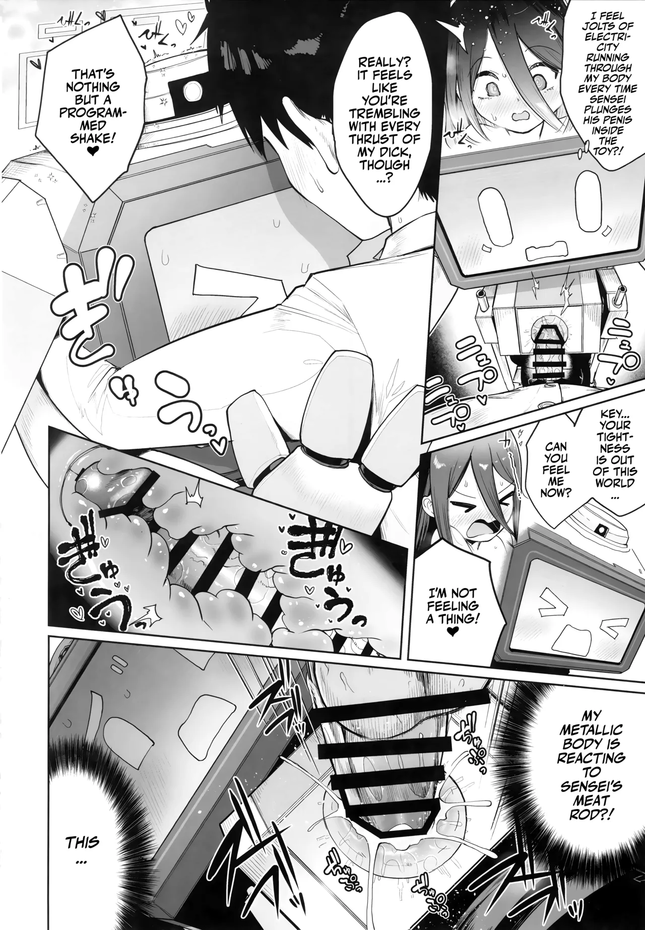 Donna Sugata demo Kimi wa, Konna Sugata demo Anata wa | Deep Inside, It's Still You! page 17 featuring alice tendou blue archive parody - robot sole male hentai manga - read online free