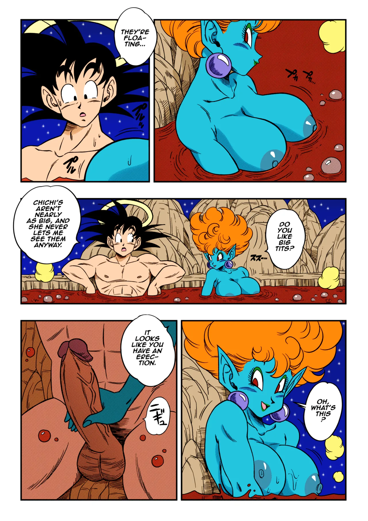 Paradise or Hell?! Snake Princess's Hospitality page 9 featuring princess snake dragon ball z parody - sole male nakadashi hentai manga - read online free