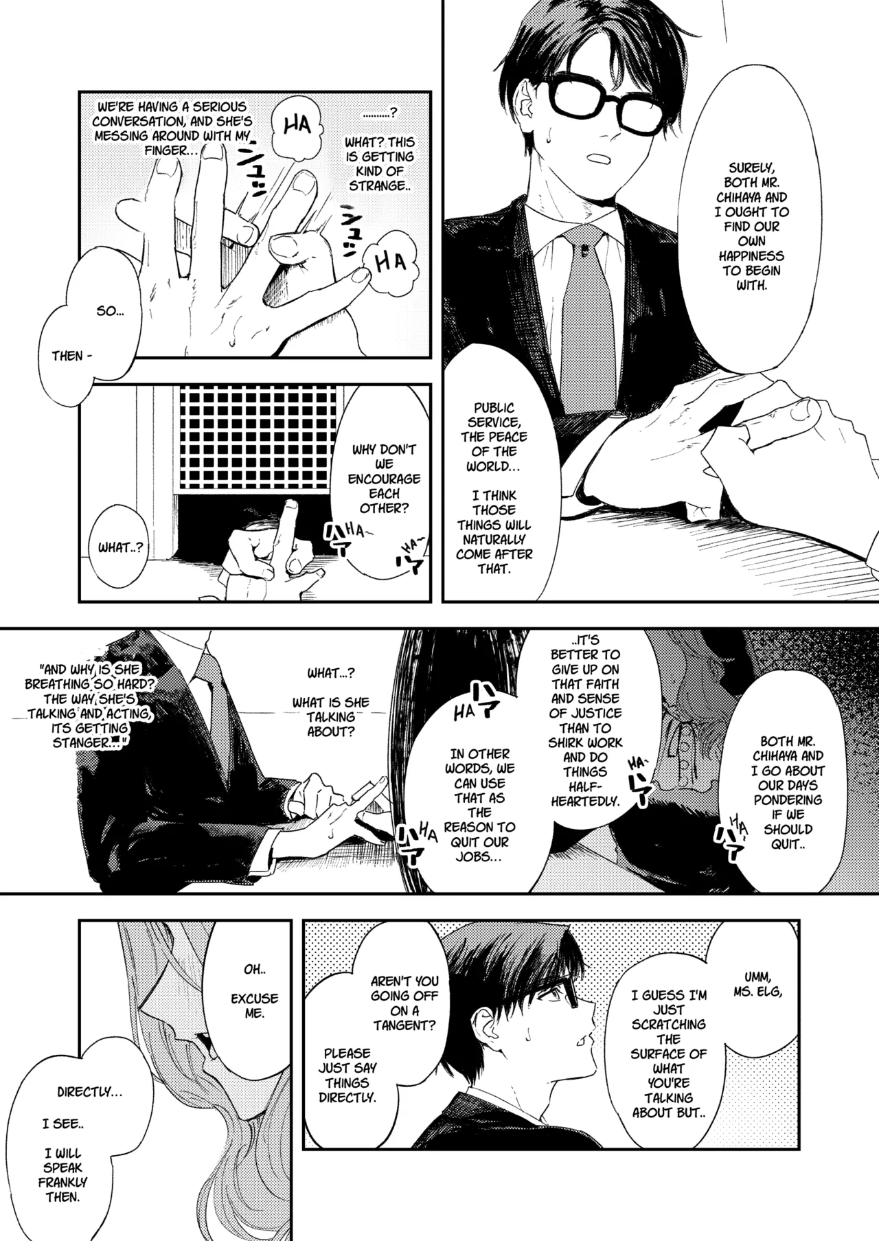 Konki Girigiri Sister, Semete Shojo wo Sutetai | If I Can't Be Married At Least Let Me Quit Being a Virgin page 25 original parody - business suit squirting hentai manga - read online free
