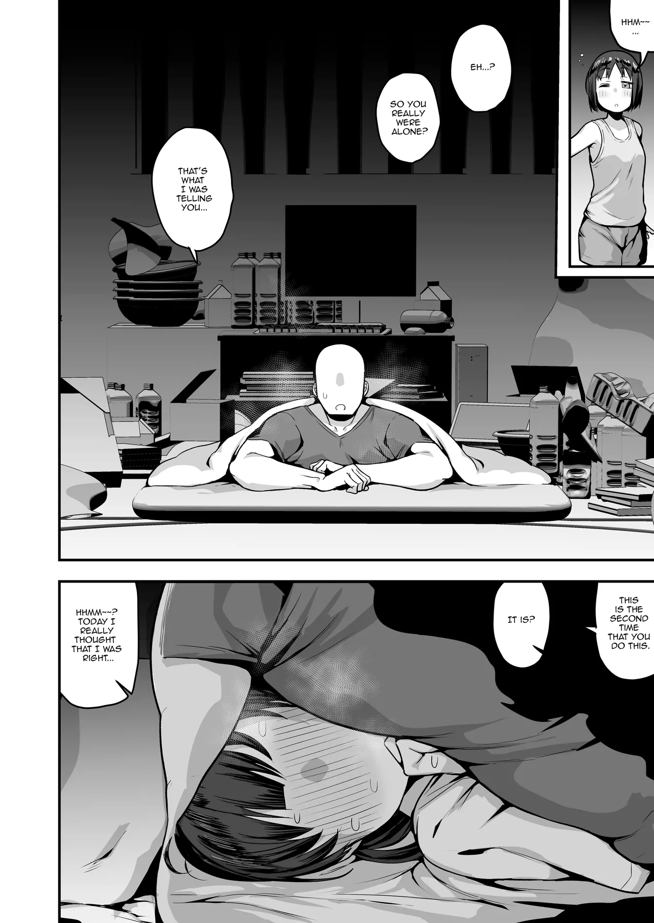 Imouto no Tomodachi ga Dosukebe Taishuu Feti Sugite, InCha no Ore to Kikenbi Nakadashi Hamemakuri page 74 original parody - handjob virginity hentai manga - read online free