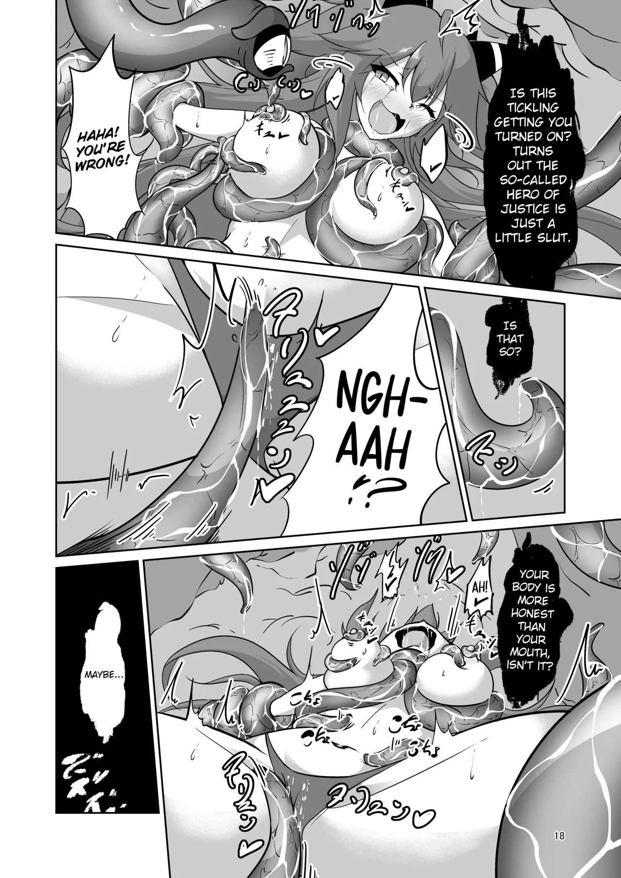 Masou Shoujo Natsumi Haiboku no Kusuguri Jigoku |  Magical Girl Natsumi's Defeat in Tickling Hell - Page 17