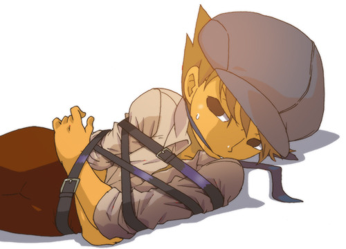 Professor Layton set page 34 featuring luke triton professor layton parody - males only yaoi hentai manga - read online free