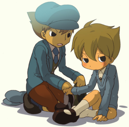 Professor Layton set page 48 featuring luke triton professor layton parody - males only yaoi hentai manga - read online free