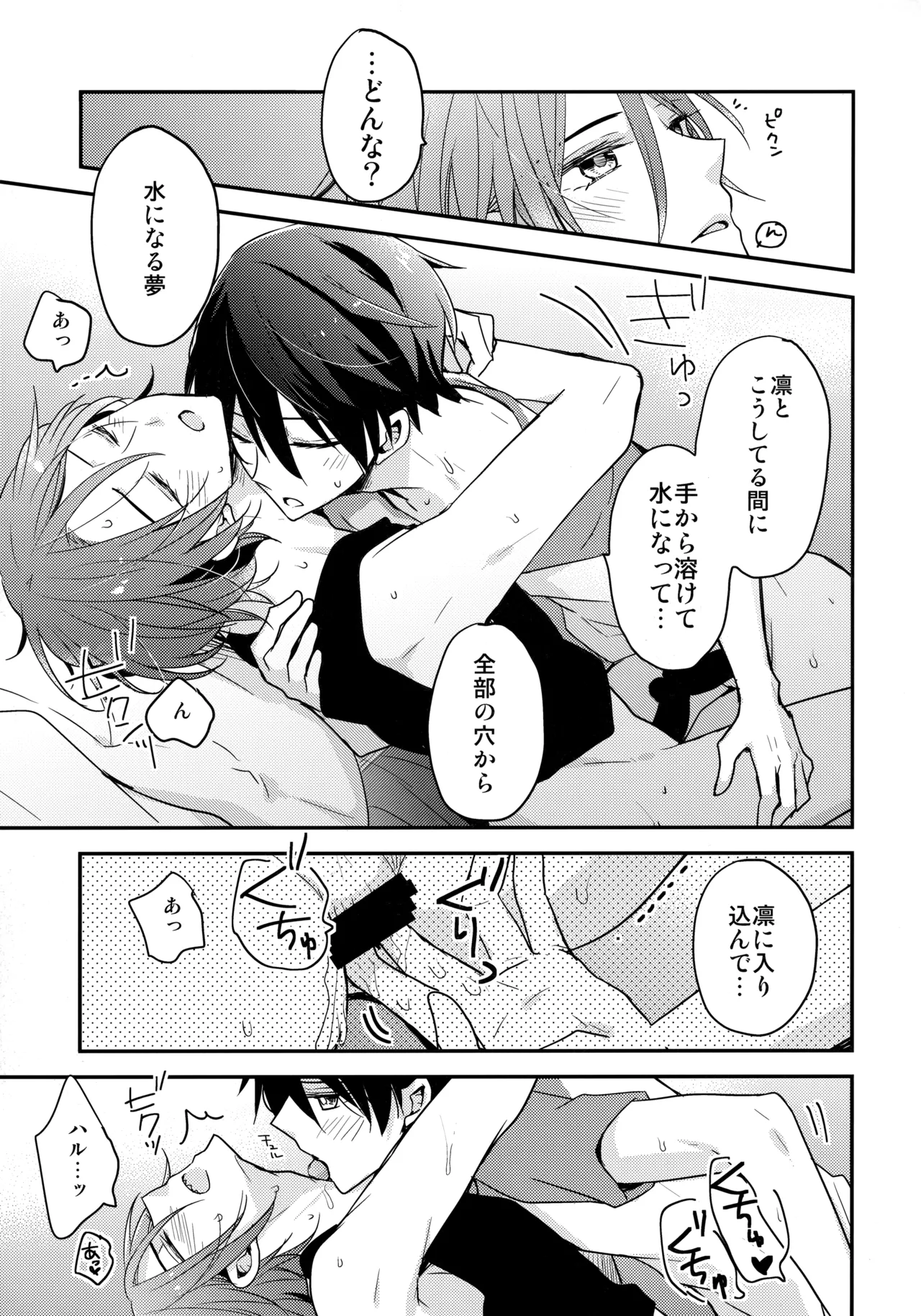 Shouka Suru Hakuchuumu page 16 featuring rin matsuoka free parody - yaoi males only hentai manga - read online free