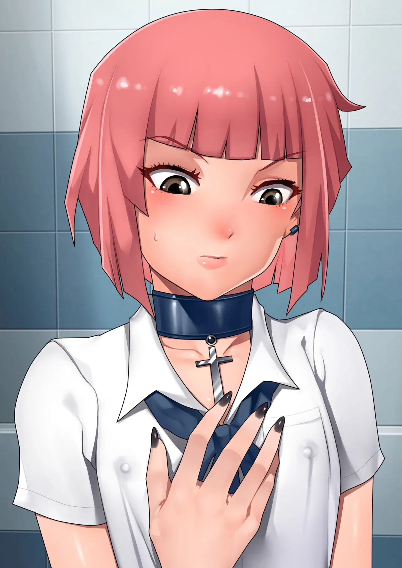 My bitch friend 6 page 151 original parody - nakadashi mosaic censorship hentai manga - read online free