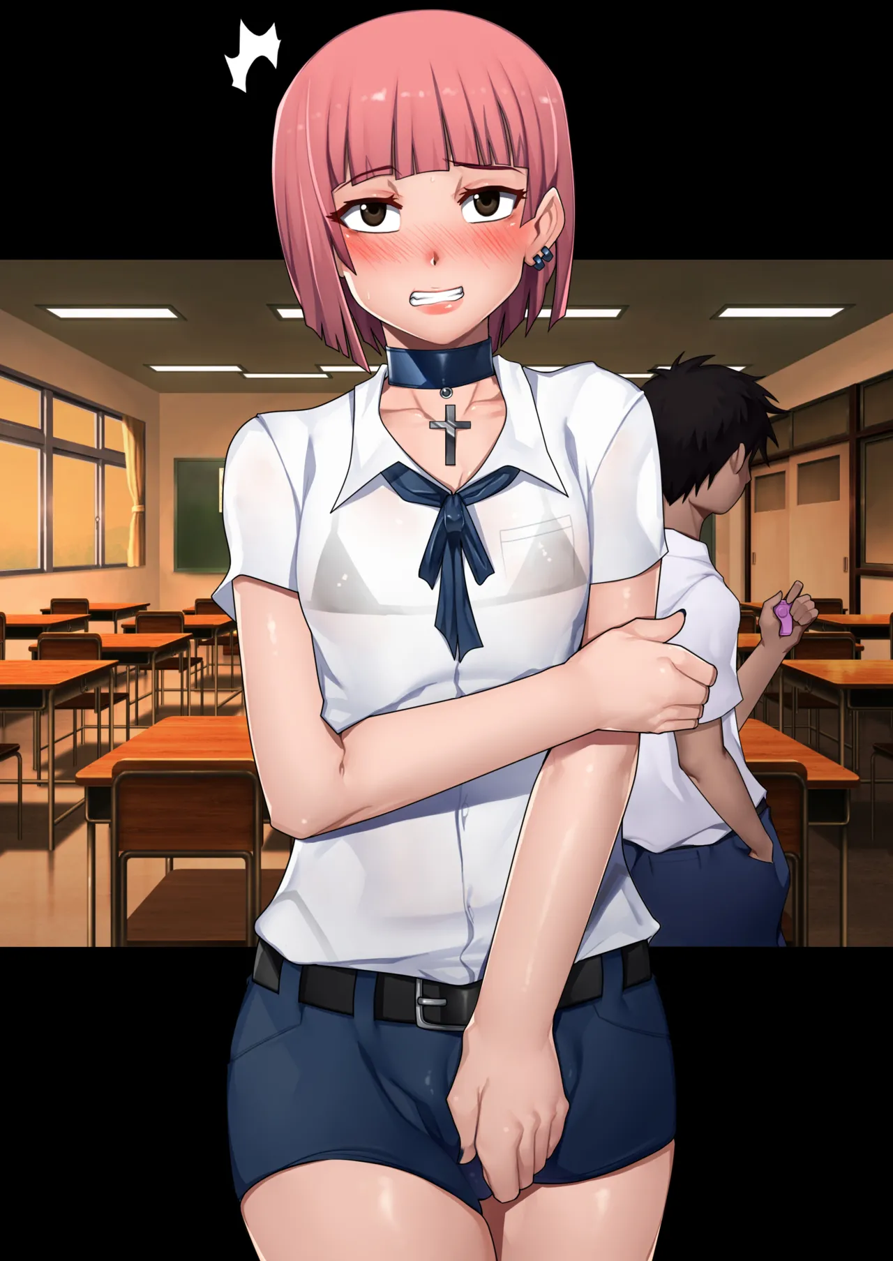 My bitch friend 6 page 163 original parody - mosaic censorship stockings hentai manga - read online free