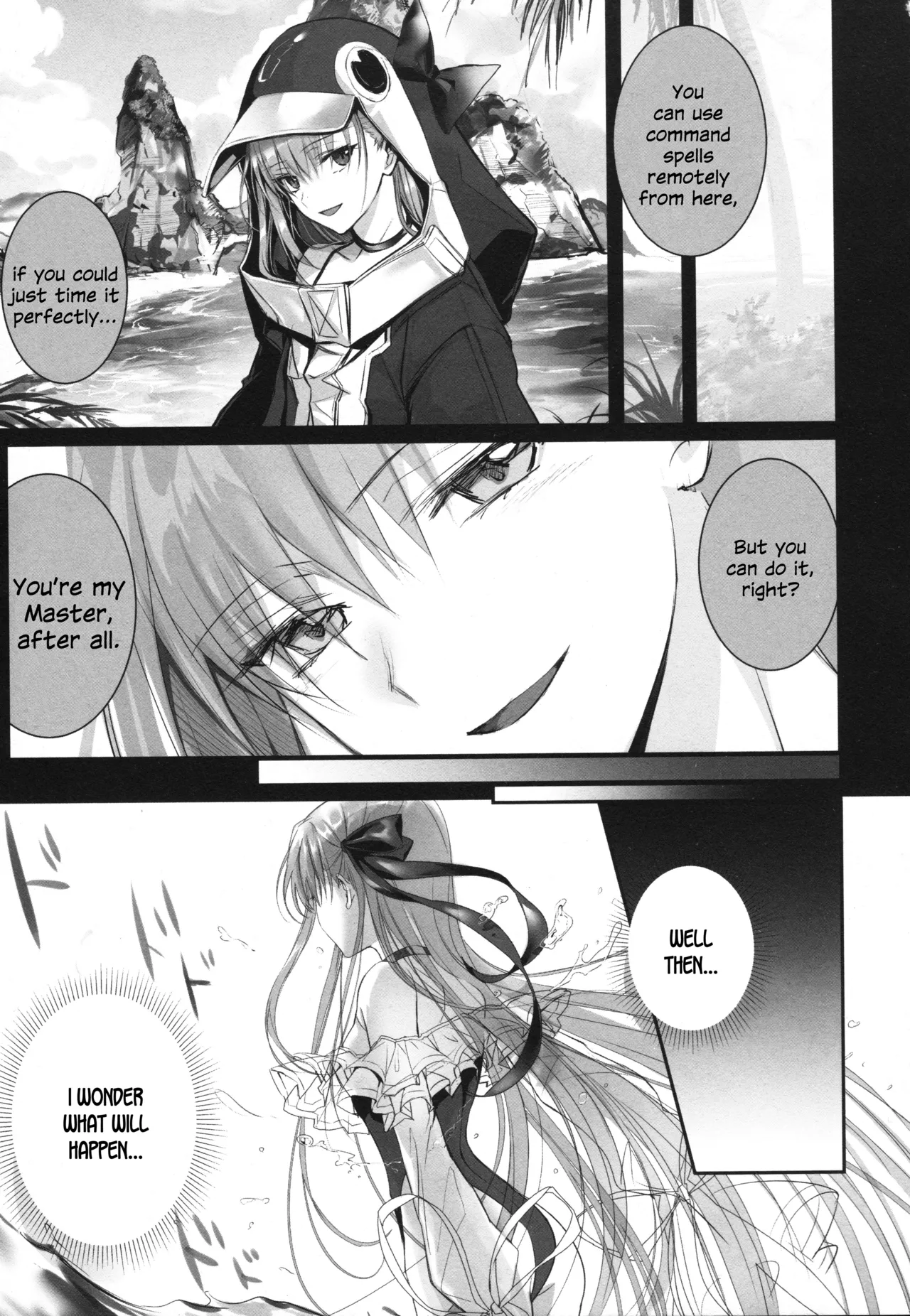 Meltryllis Soushuuhen "ALL DRAIN" page 61 featuring meltryllis fate grand order parody - no penetration soushuuhen hentai manga - read online free