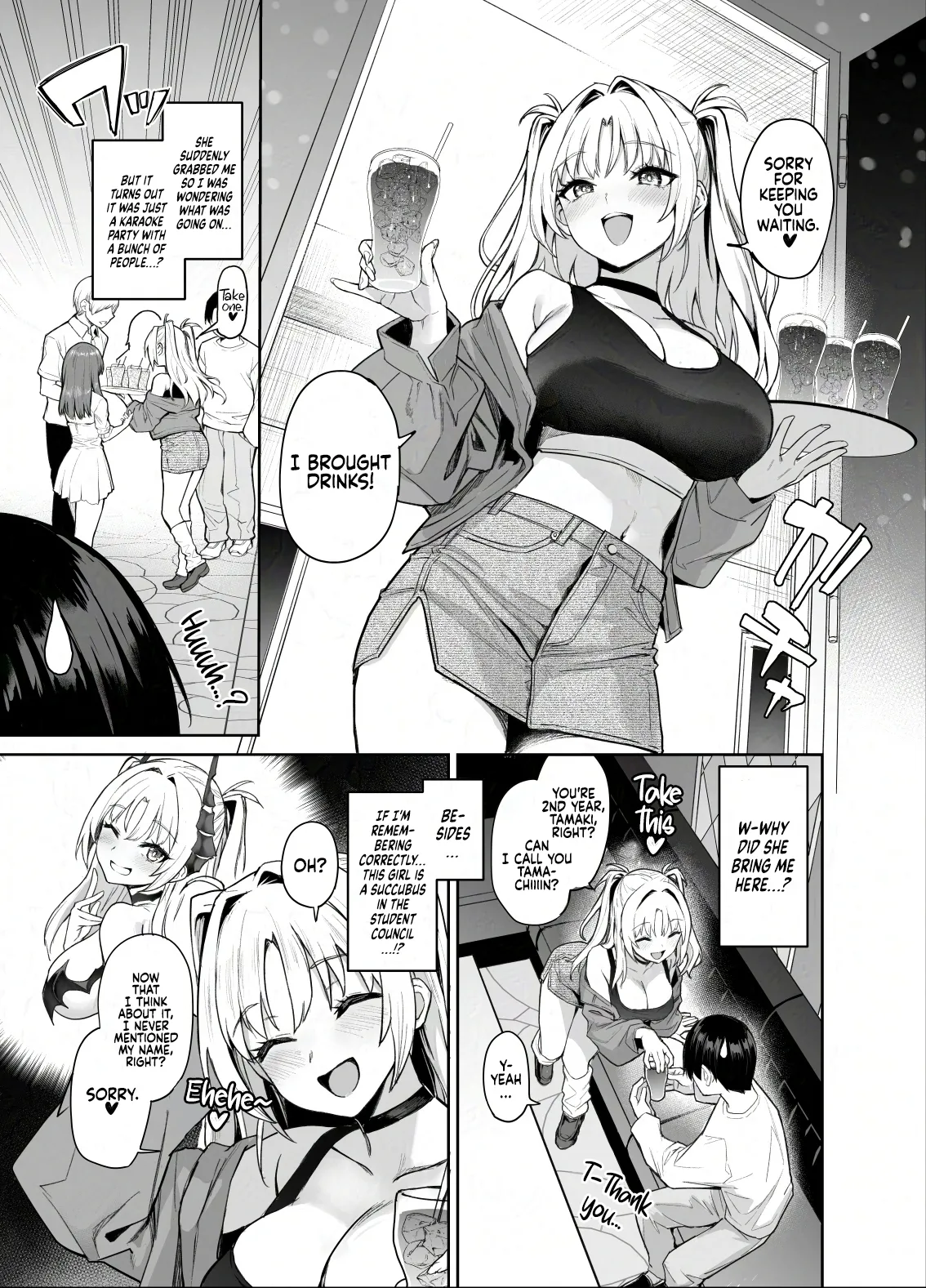 Succubus Seitokai Shiko Shiko Shikkoubu 2 NOA ver. | Succubus Student Council Milking Club 2 Version NOA page 21 original parody - big breasts mmf threesome hentai manga - read online free