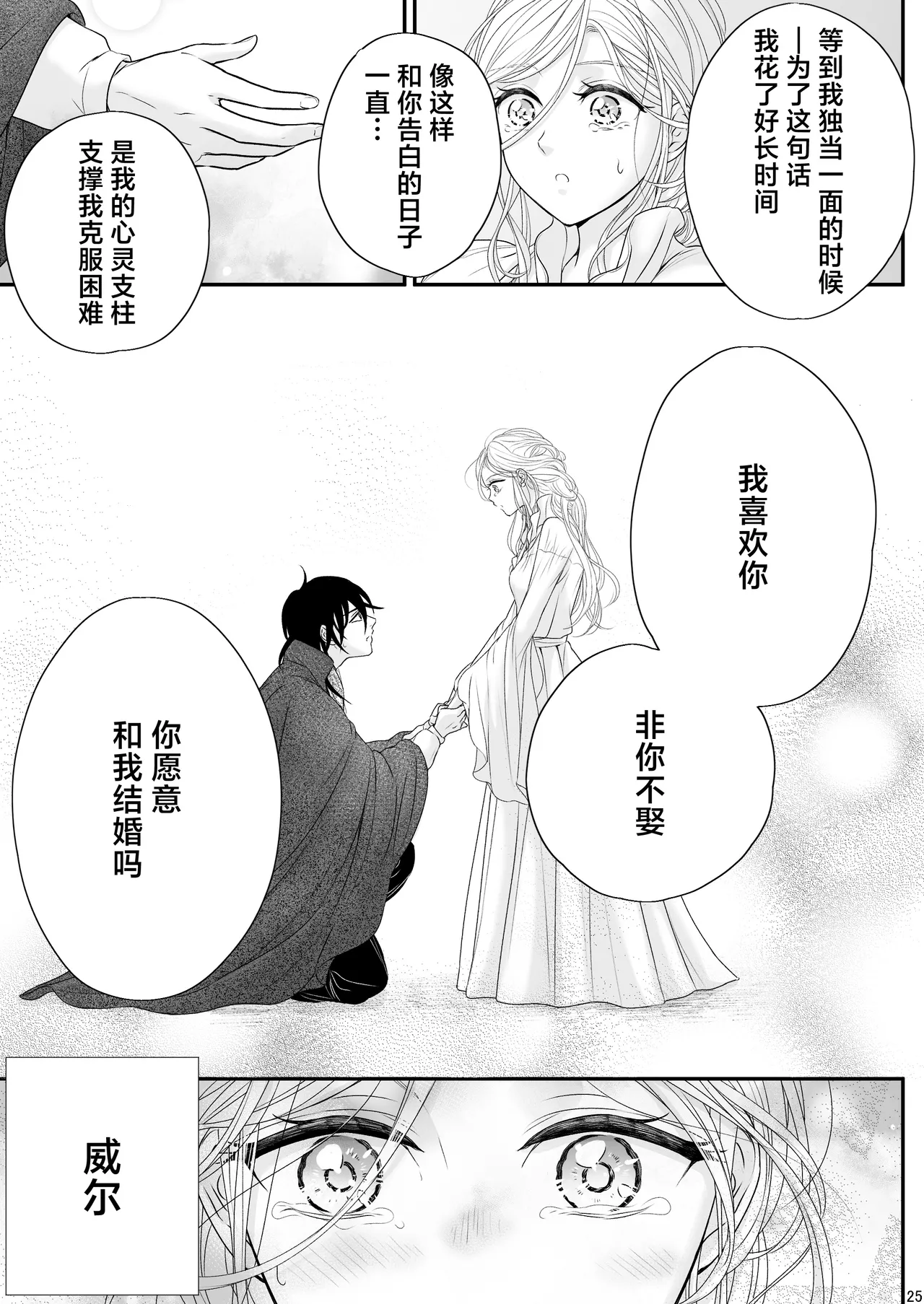 [asanohi] At the end of the day ~ omukae kon ~ | At the end of the day ~等婚~ [Chinese] [莉赛特汉化组] page 25 original parody - cunnilingus sole female hentai manga - read online free