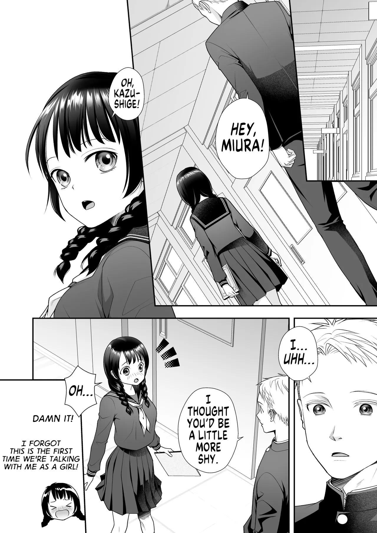 TS Jinsei Yarinaoshiki!! | Reliving Life Through TS!! page 14 original parody - big breasts nakadashi hentai manga - read online free