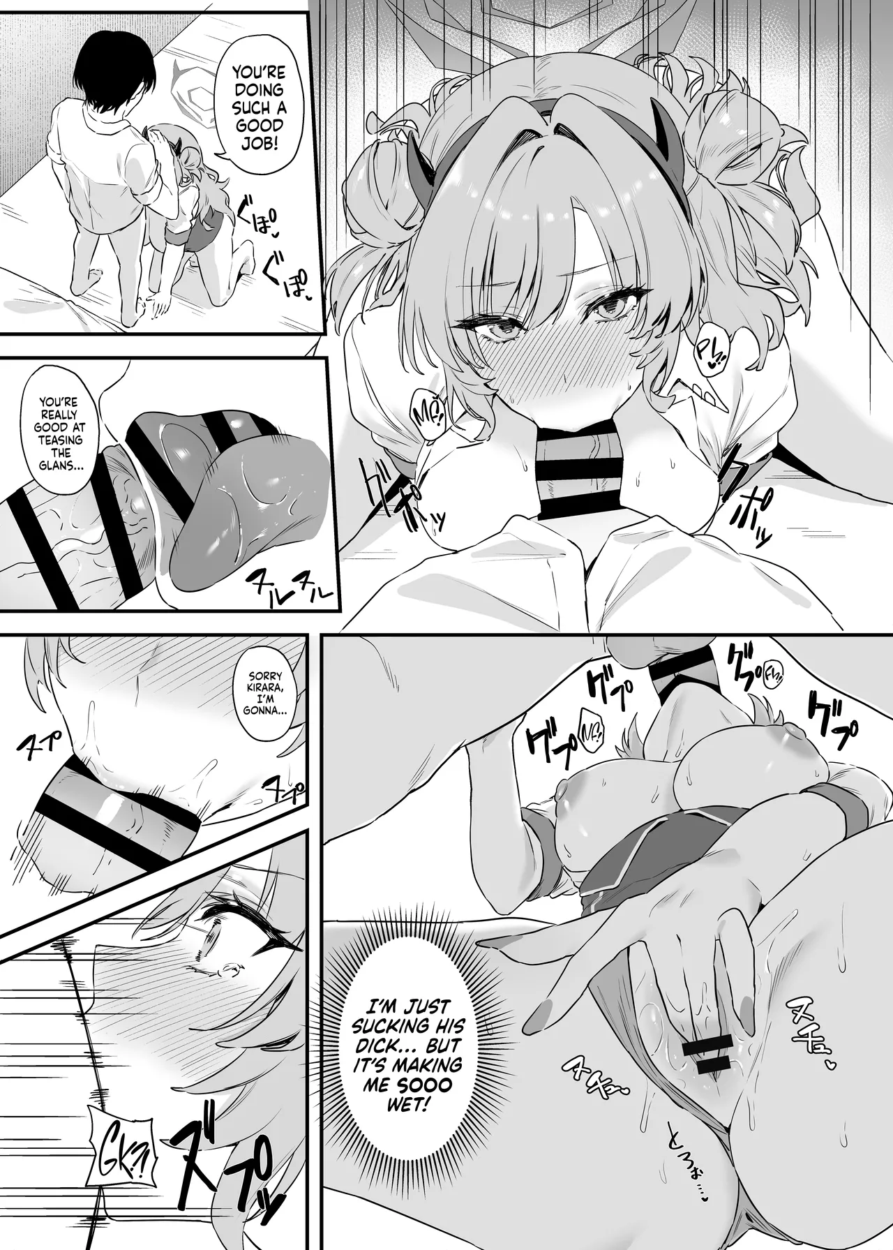 Yozakura ni Ochite ー Falling for Kirara page 16 featuring sensei blue archive parody - sole female sole male hentai manga - read online free