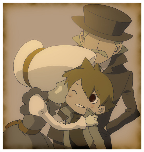 Professor Layton set page 19 featuring clive dove professor layton parody - yaoi males only hentai manga - read online free