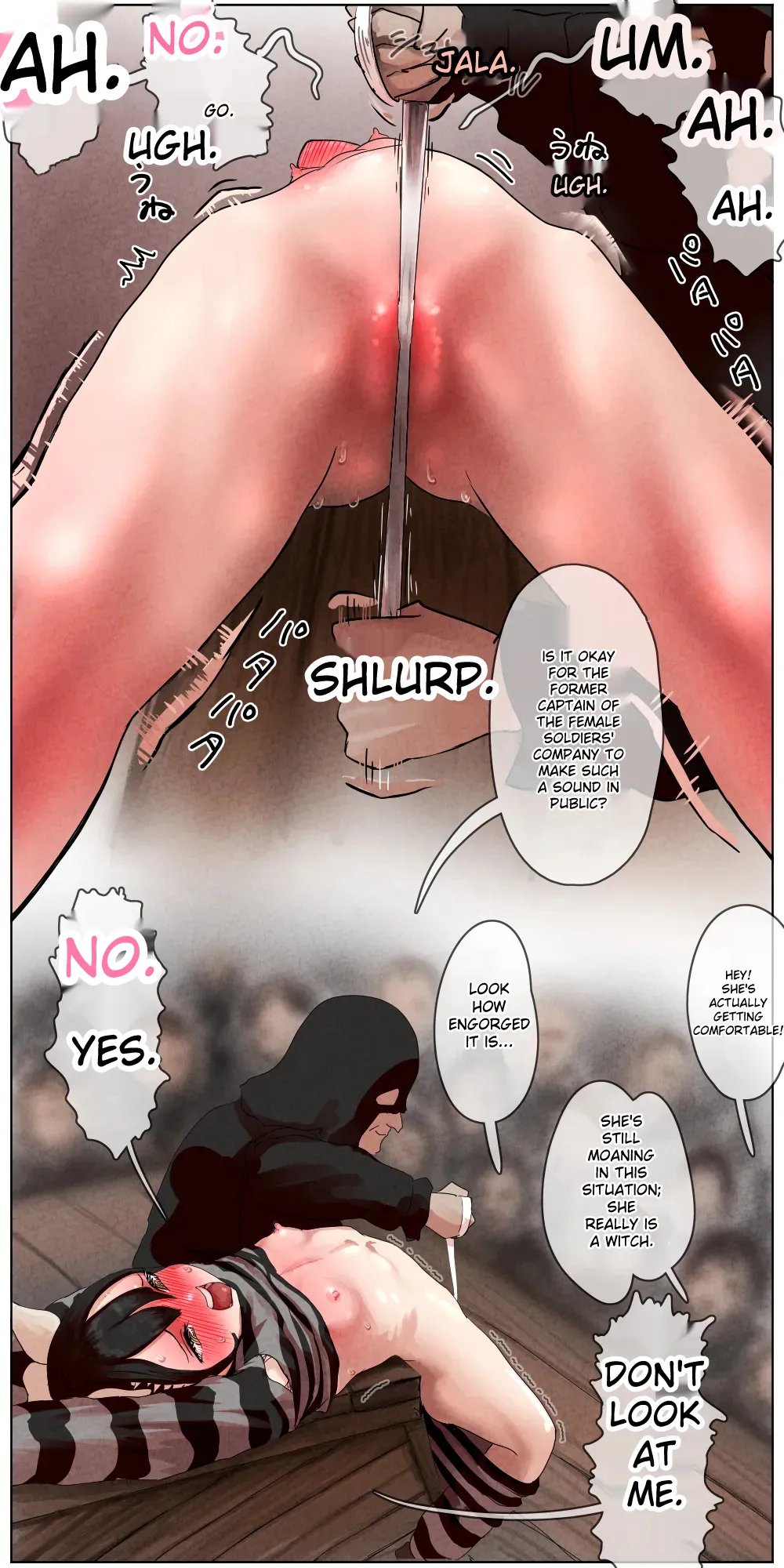 Haiboku Kenshi ~ The story of a woman who was defeated by a samurai Kenshi page 121 original parody - futanari bondage hentai manga - read online free