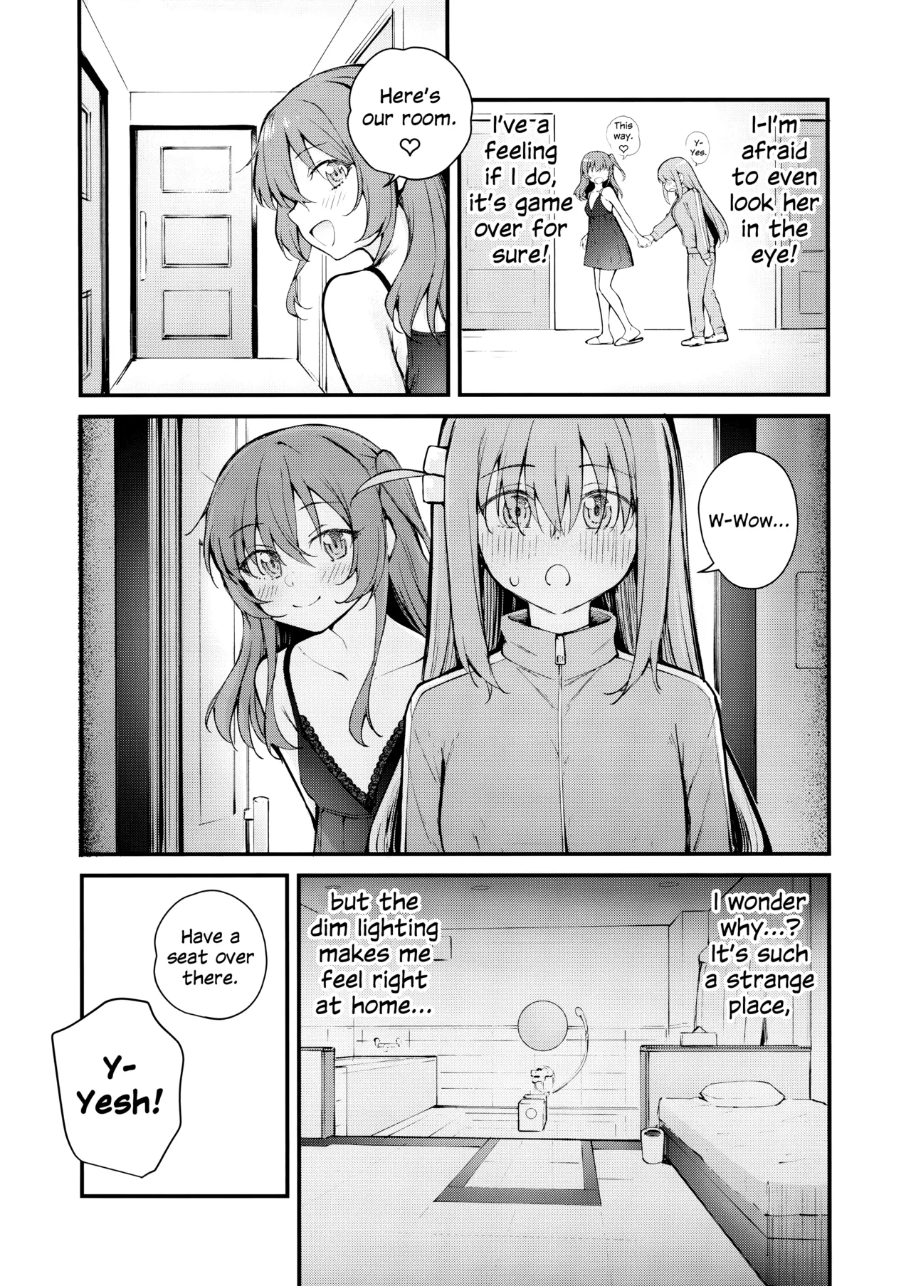 (Kessoku Rock! 10) [Kitaku Jikan (Kitaku)] Meguriai Tokyo ~Les Fuuzoku e Iku.~ | Tokyo Encounter: Visiting a Lesbian Brothel (Bocchi the Rock!) [English] - Page 7